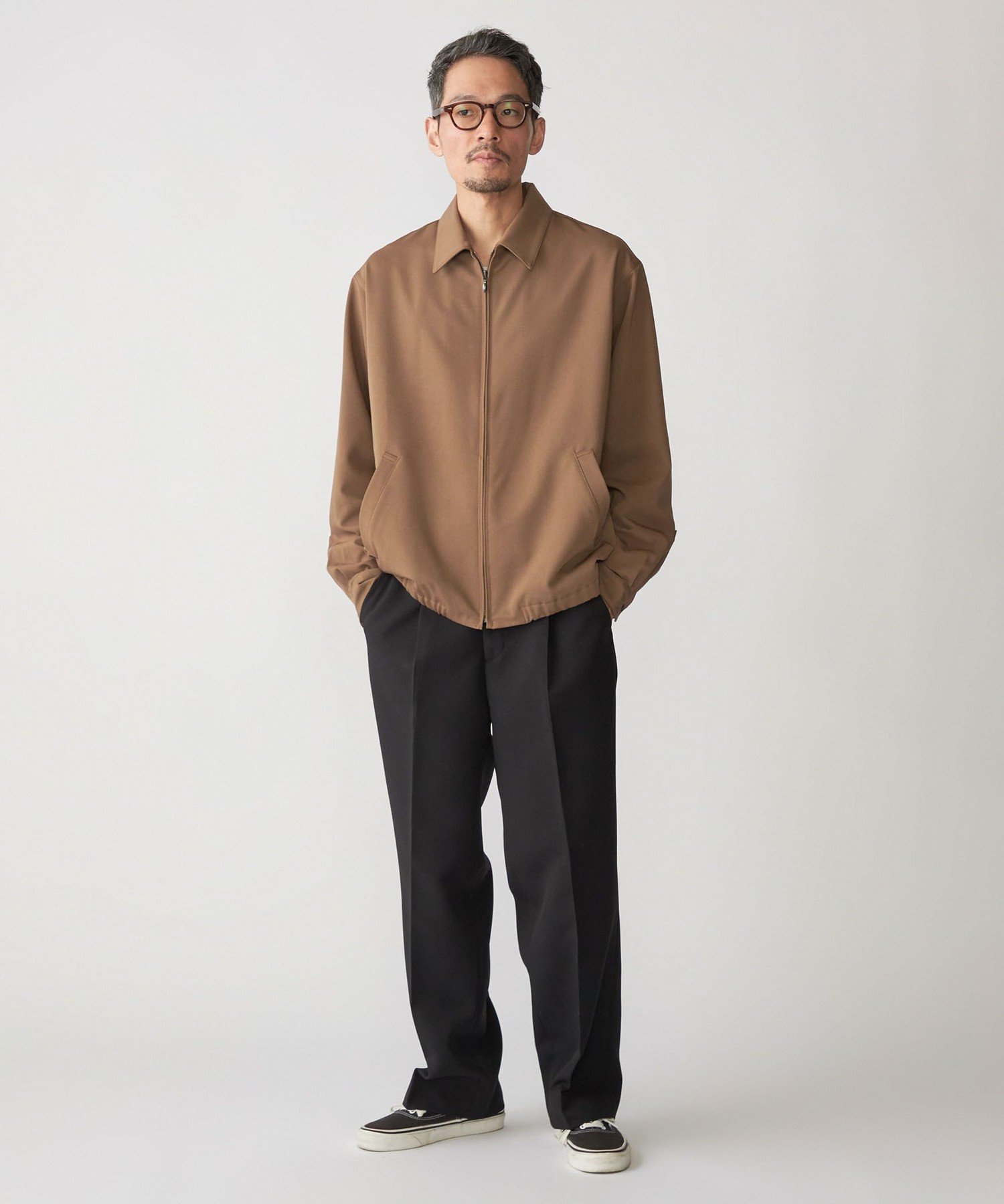 ESCADA SPORTS　シャツジップブルゾン SHIPS（シップス） ブルゾン アウター SHIPS:「洗濯機可能」ローン