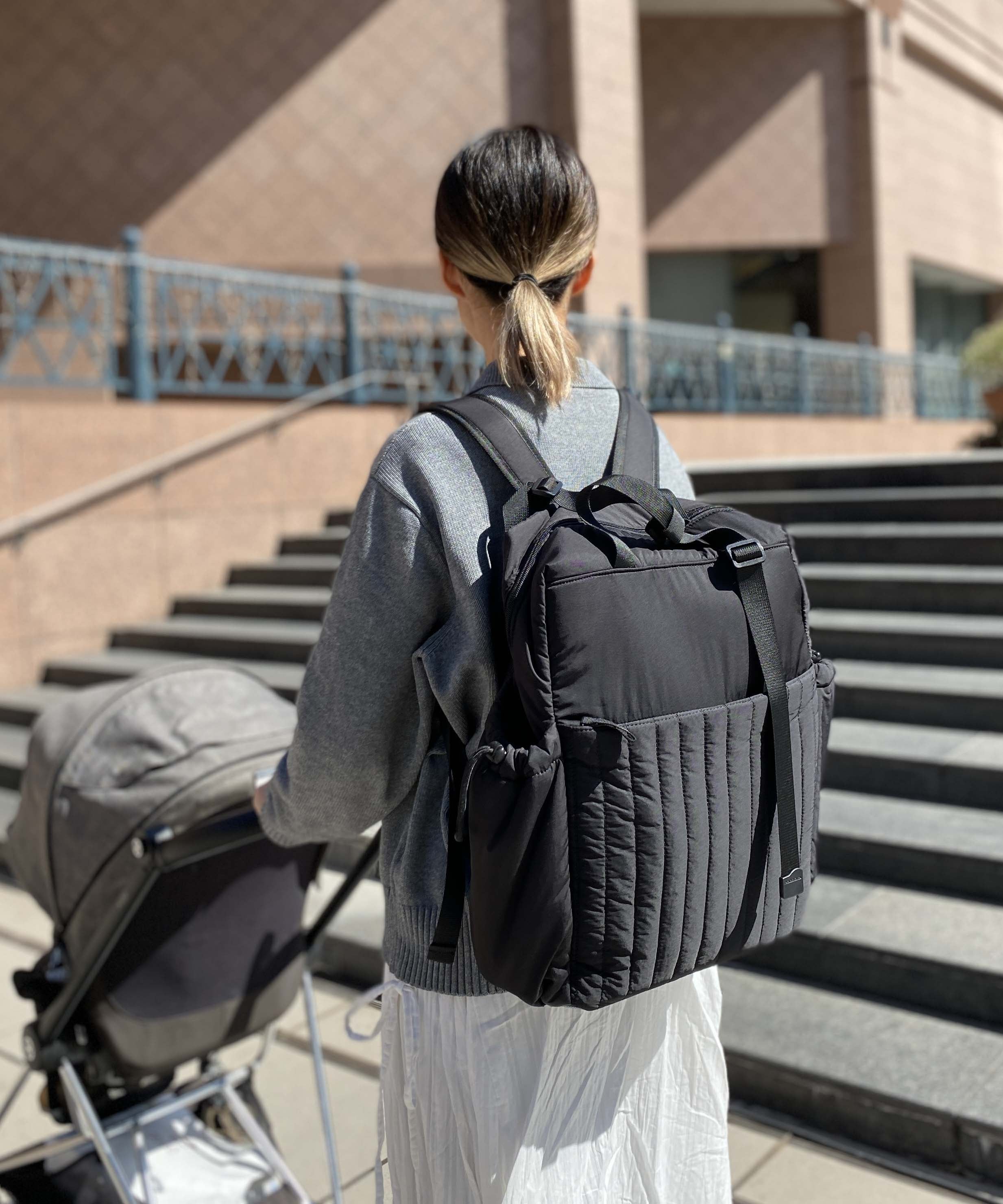 SUPERTHANKS BOX｜撥水キルティングマザーズリュック | Rakuten