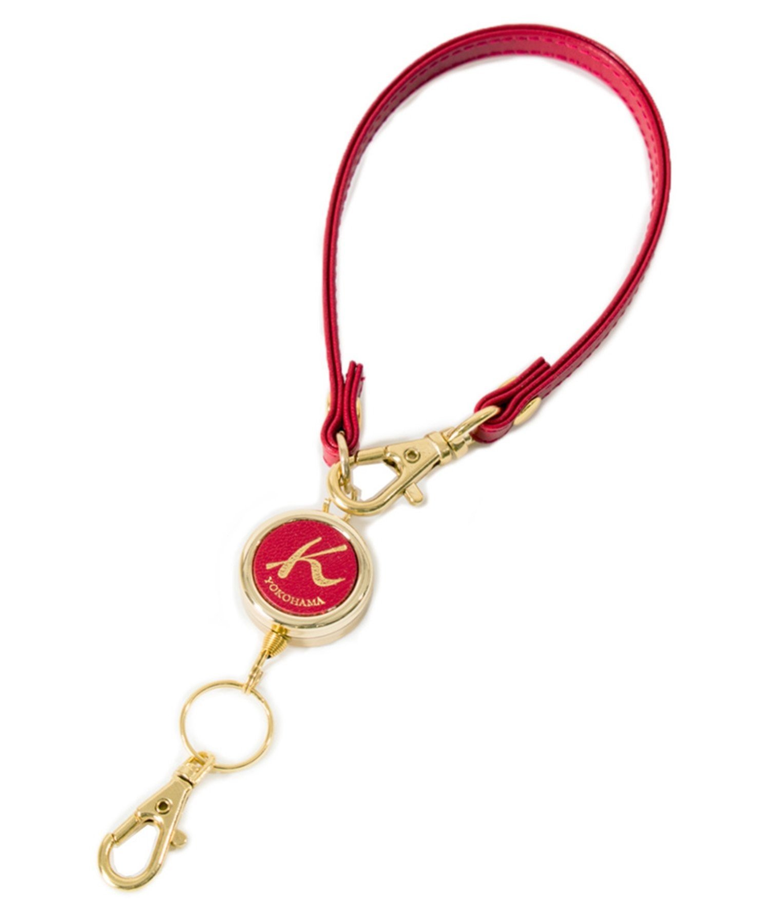 KitamuraK2｜(W)牛革リールキー付ストラップ D-46 | Rakuten Fashion