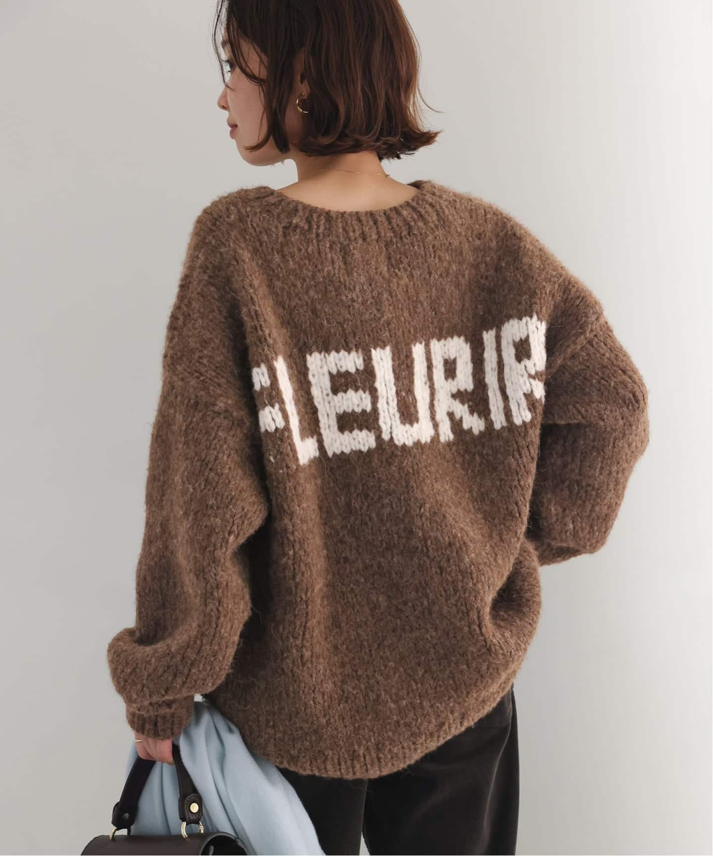 SLOBE IENA｜+81BRANCA/ハチイチブランカ SLOBE別注 ペルーニット