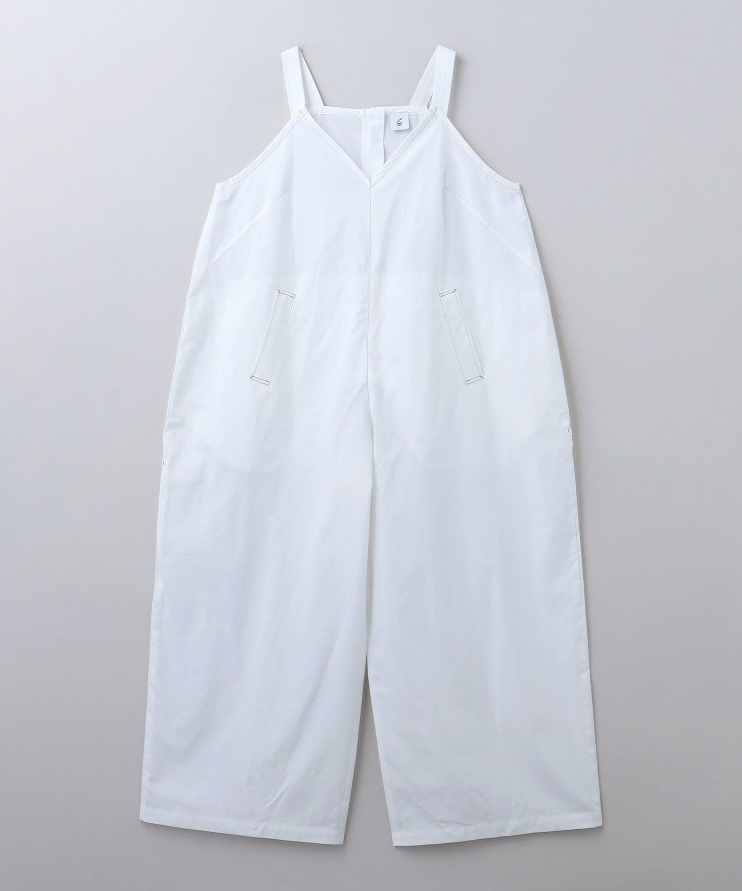 ＜6(ROKU)＞コットン ビック オールインワン 6(ROKU)＞コットン ビッグ オールインワン