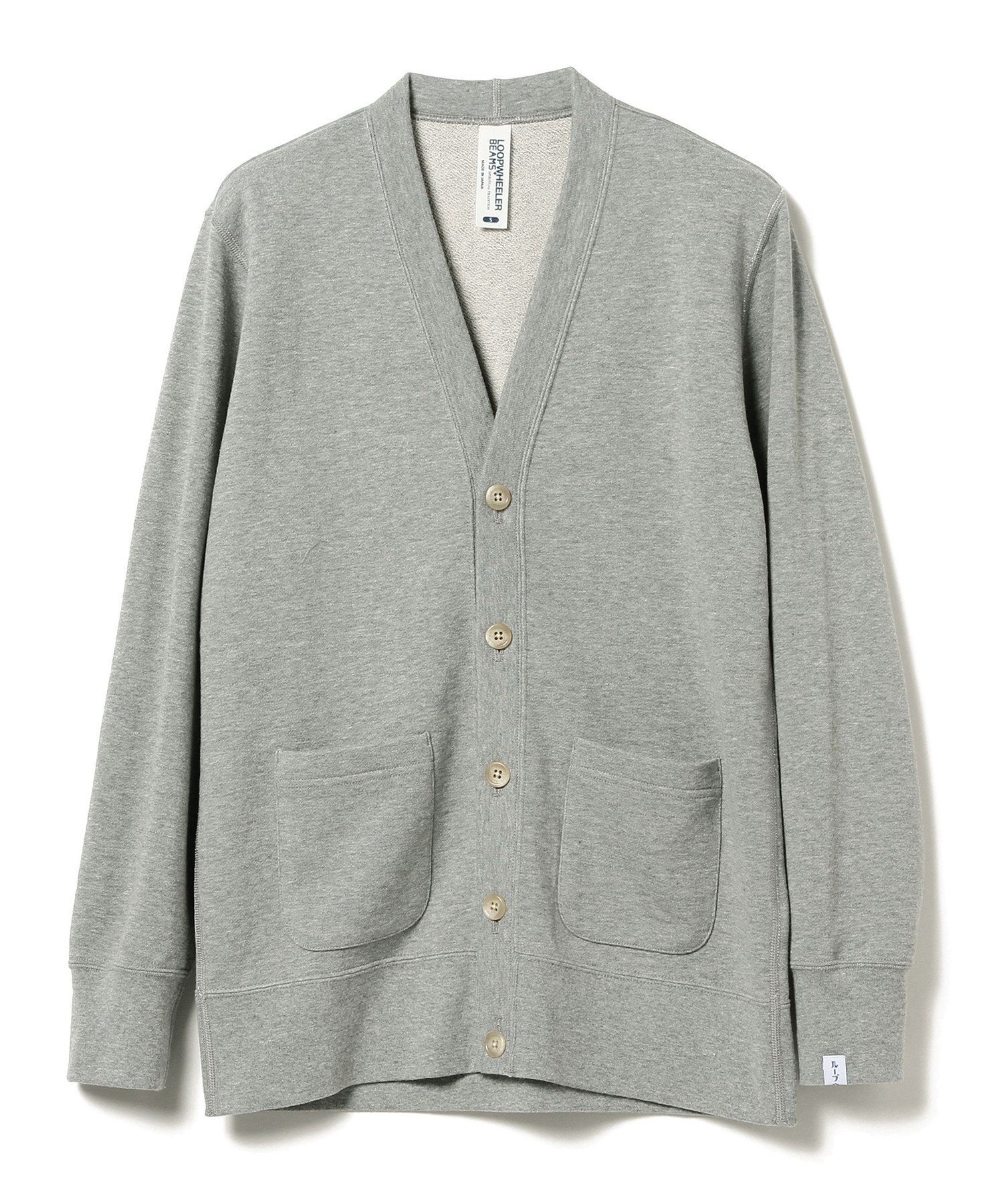 BEAMS MEN｜LOOPWHEELERPLUS / 別注 Extra Light Plus Sweat Cardigan