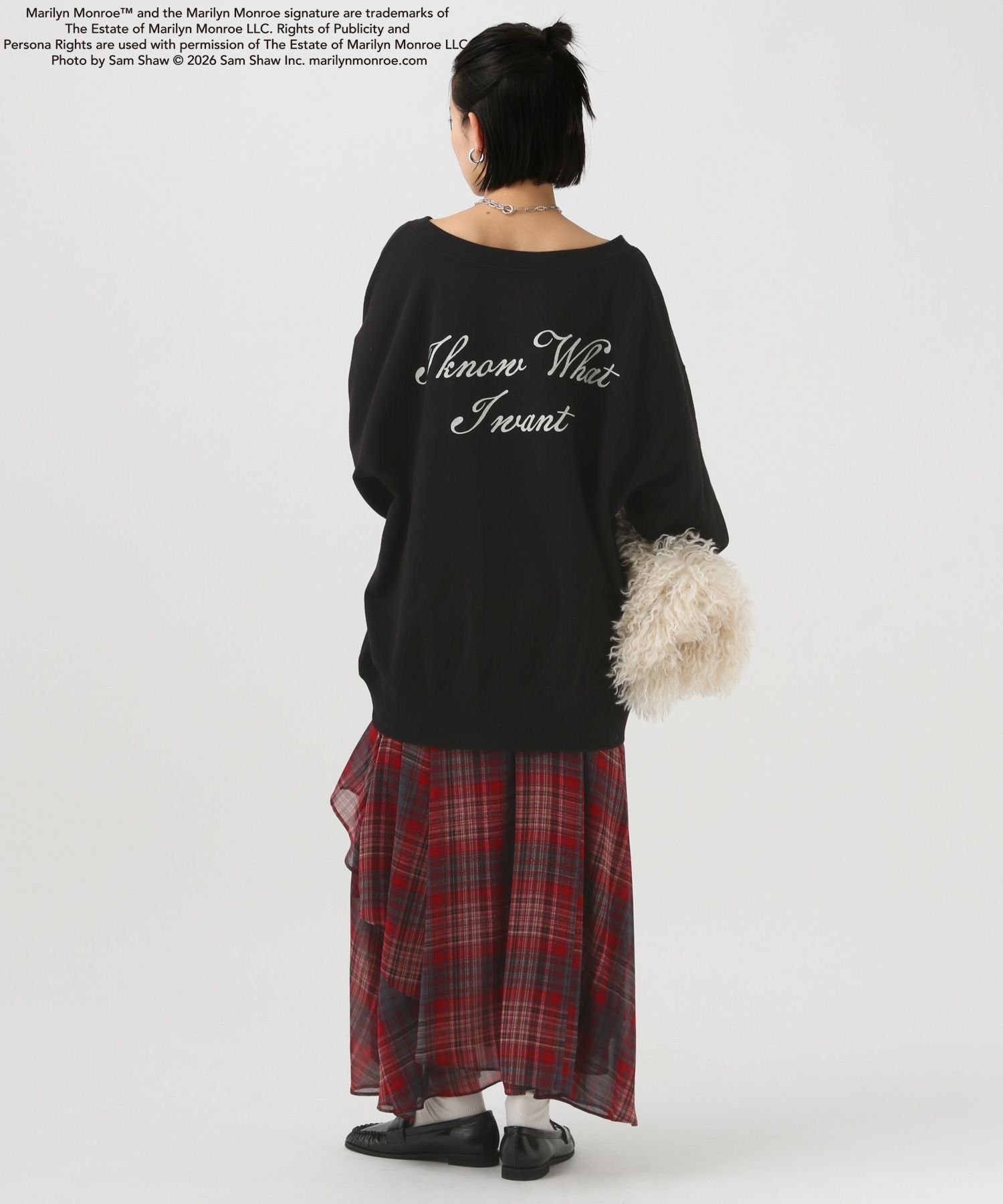 BAYFLOW｜【マリリン・モンロー生誕100周年】スウェットプルオーバー