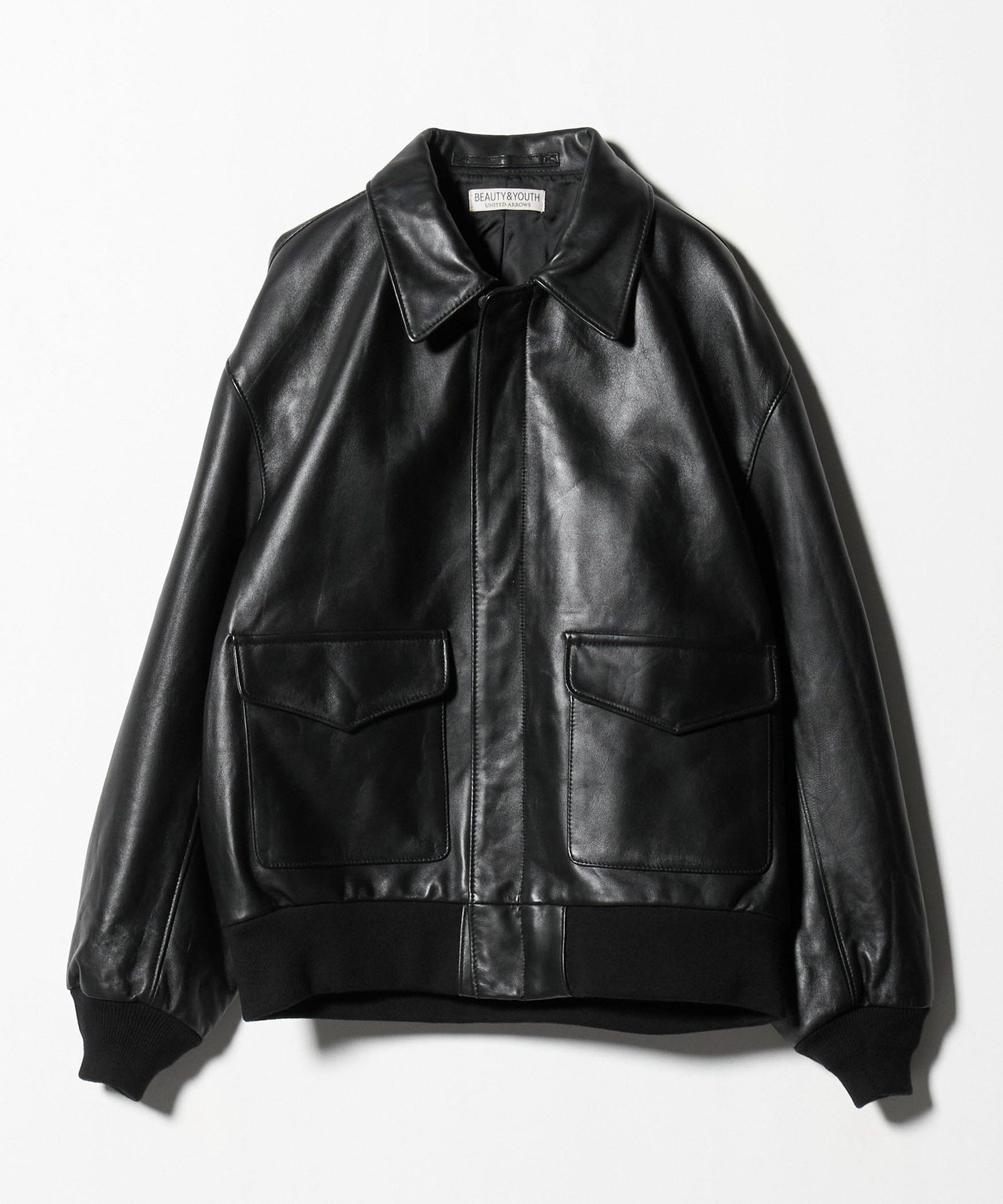 BEAUTY&YOUTH UNITED ARROWS｜シープ レザー A-2 ジャケット | Rakuten