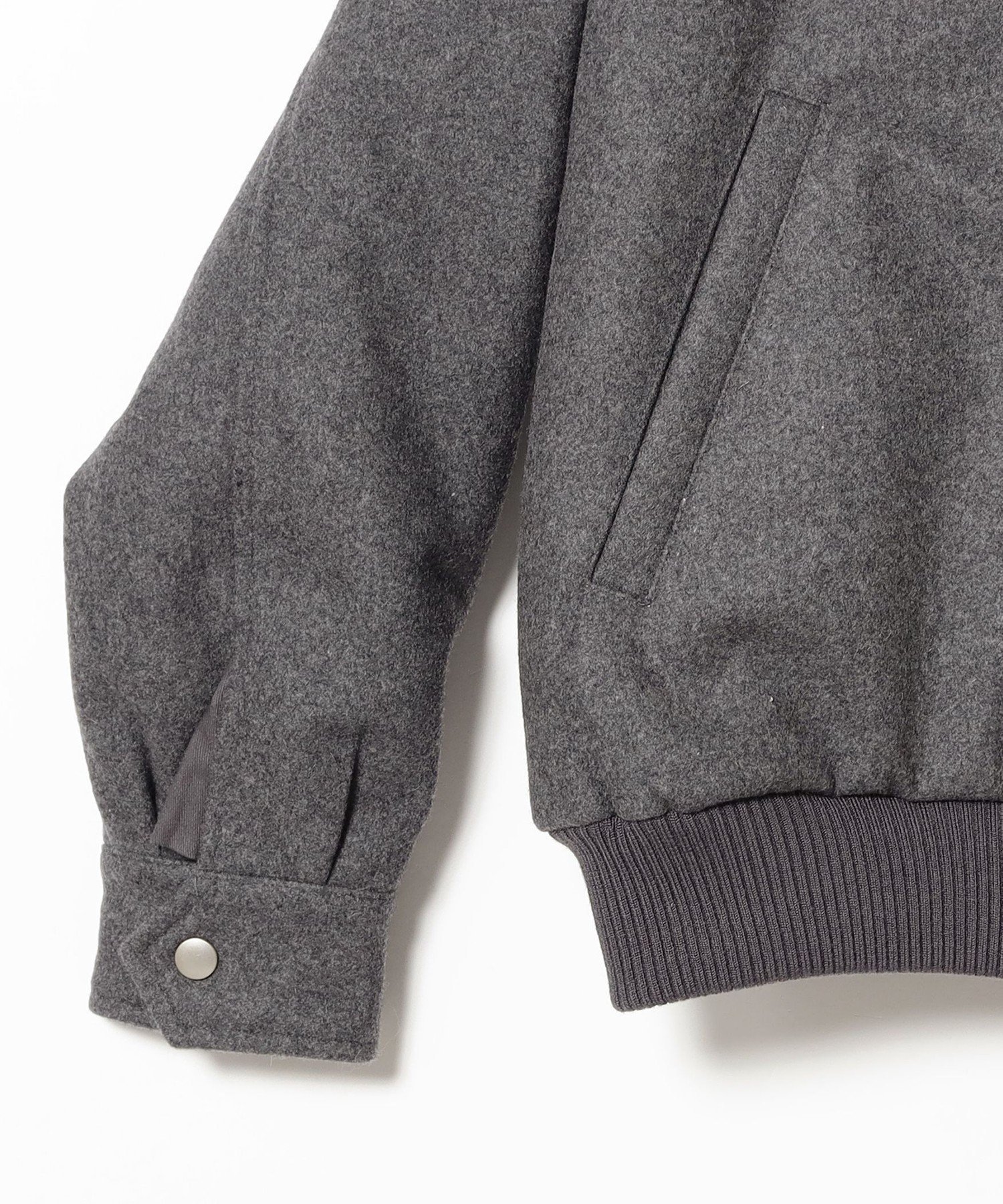 BEAMS MEN｜【別注】TAION * IG / メルトン バーシティ ジャケット