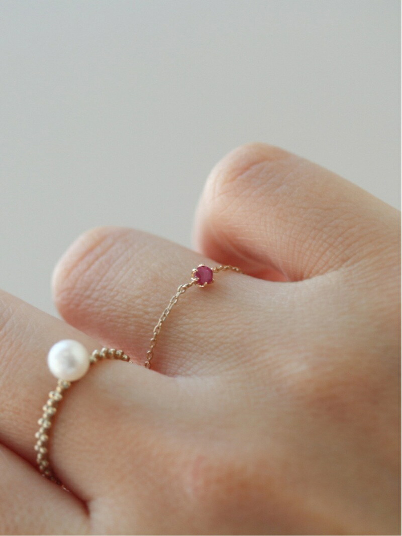 cui-cui｜K10YGチェーンリング | Rakuten Fashion(楽天ファッション