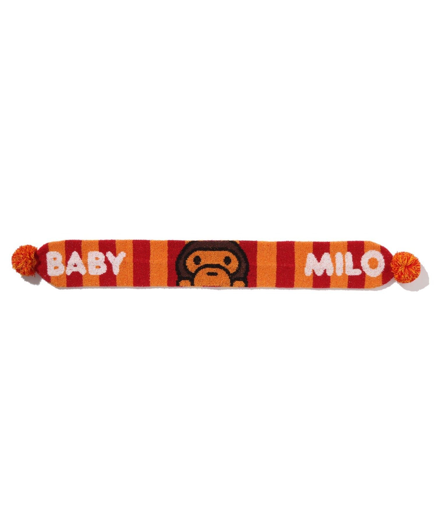 A BATHING APE｜BABY MILO STRIPE KNIT SCARF | Rakuten Fashion(楽天