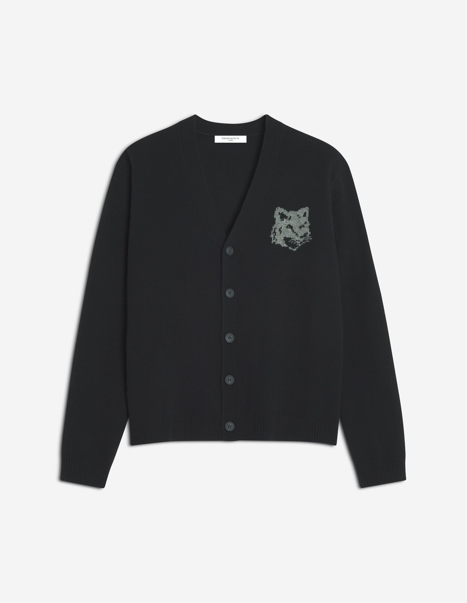 MAISON KITSUNE｜Maison Kitsune/(M)FOX HEAD INTARSIA MERINO