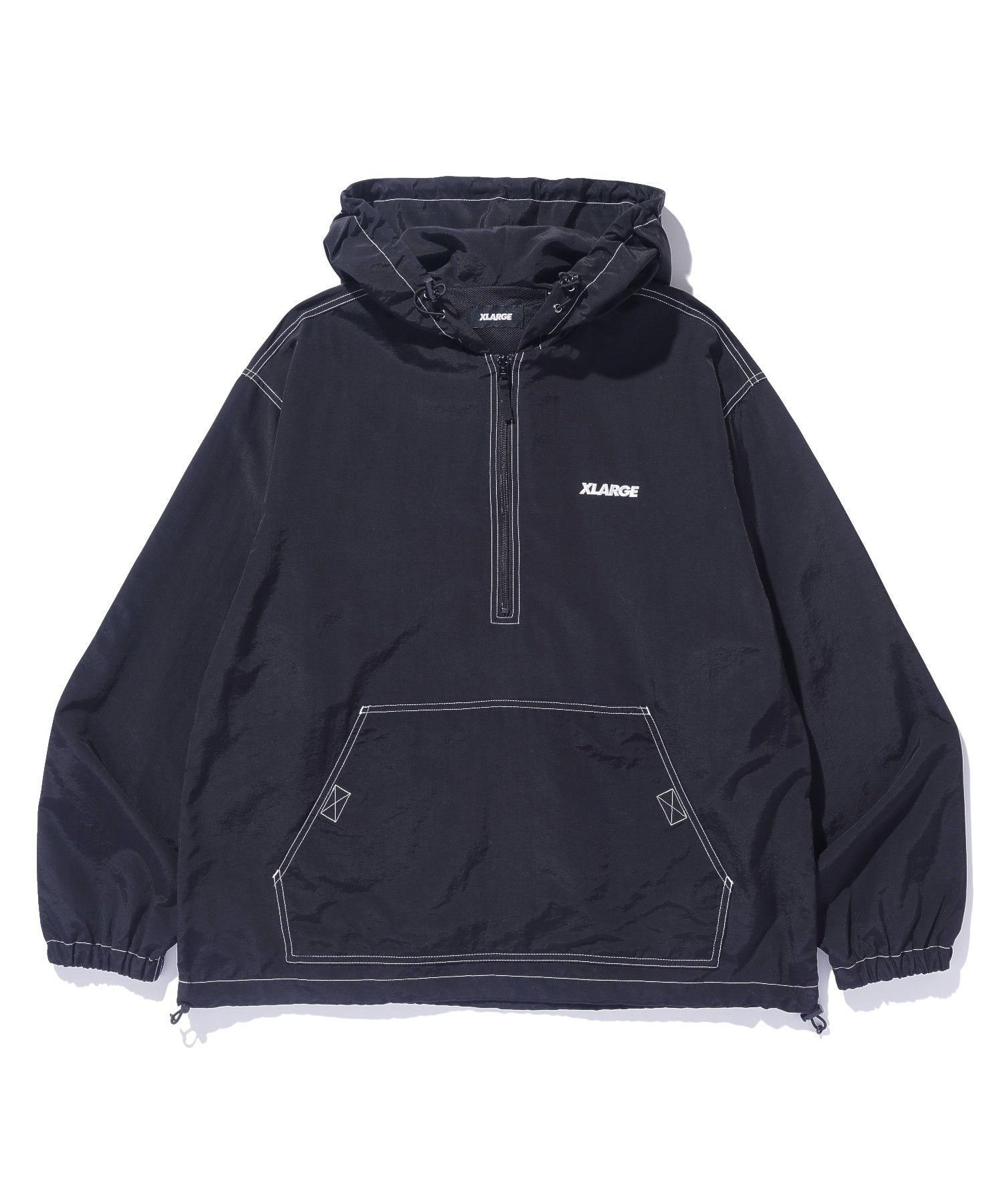 XLARGE｜CONTRAST STITCHED NYLON HOODED JACKET | Rakuten Fashion