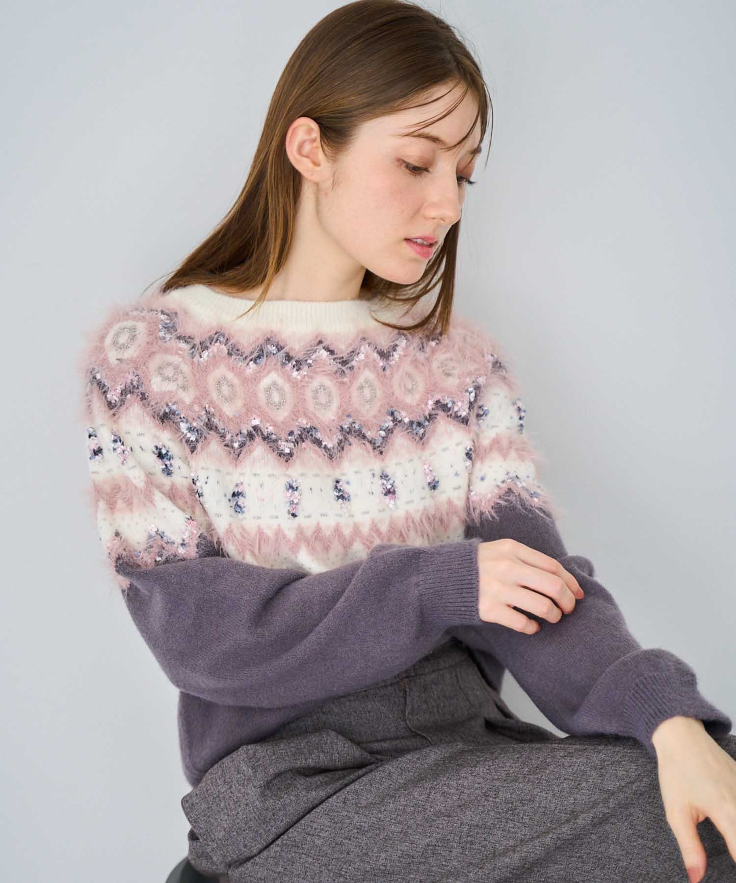 NOELA｜ノルディック柄ニット | Rakuten Fashion(楽天ファッション／旧