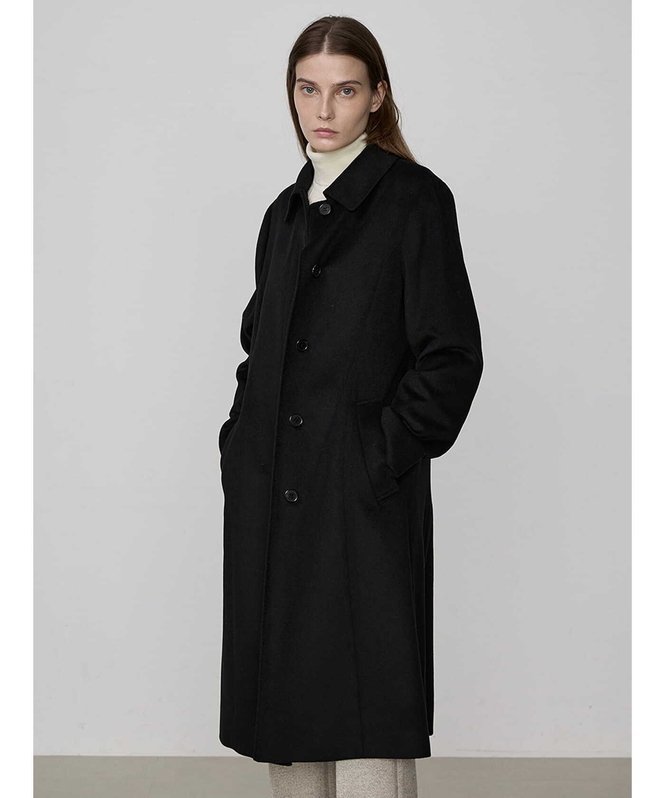 Aquascutum｜カシミヤ ステンカラーコート | Rakuten Fashion(楽天