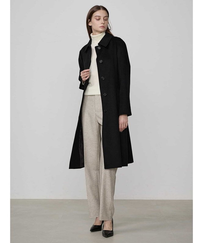 Aquascutum｜カシミヤ ステンカラーコート | Rakuten Fashion(楽天