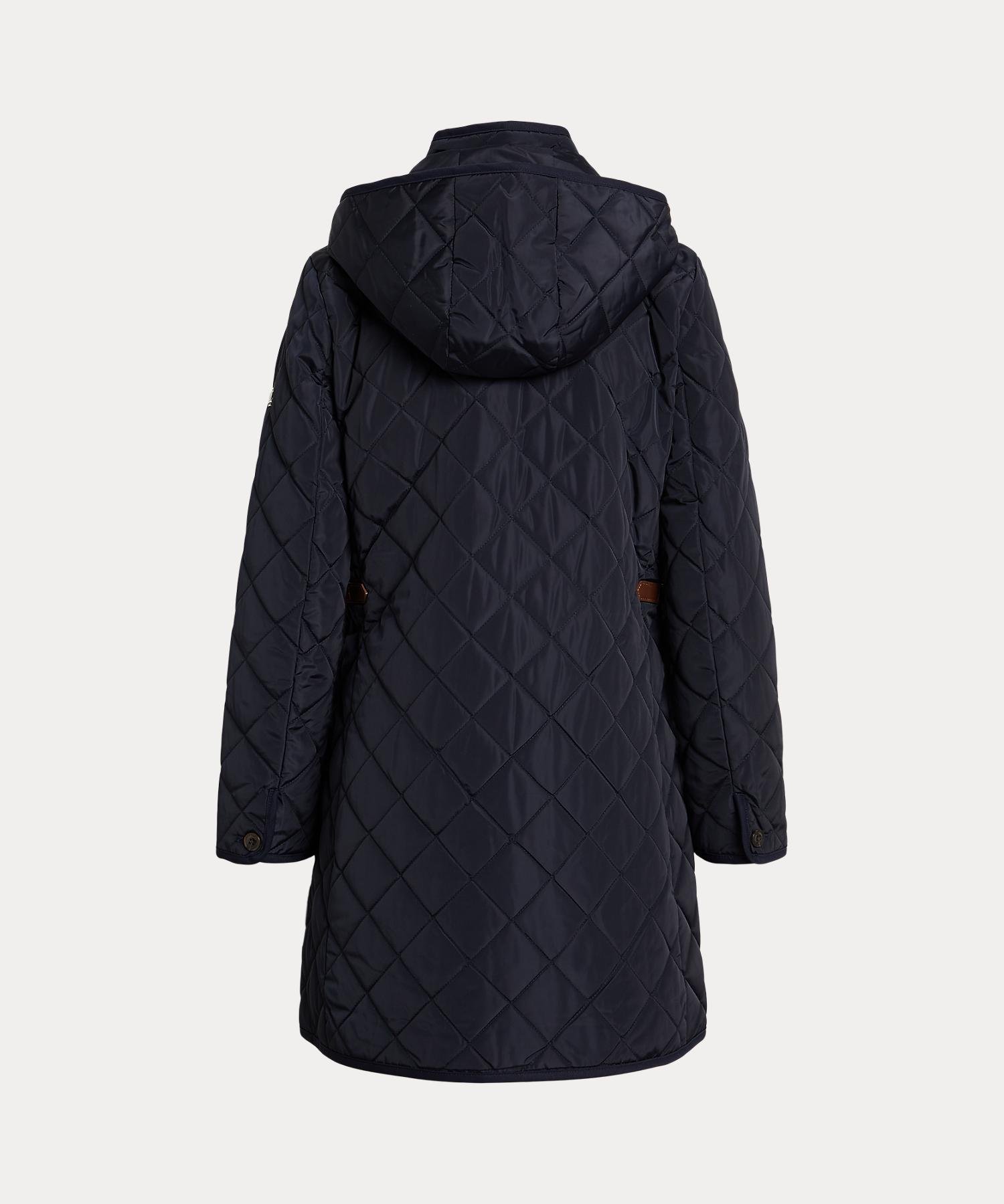 RALPH LAUREN｜フーデッド ダイヤモンドキルテッド コート | Rakuten