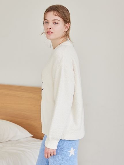 gelato pique｜スカーフDOG ジャガードプルオーバー | Rakuten Fashion