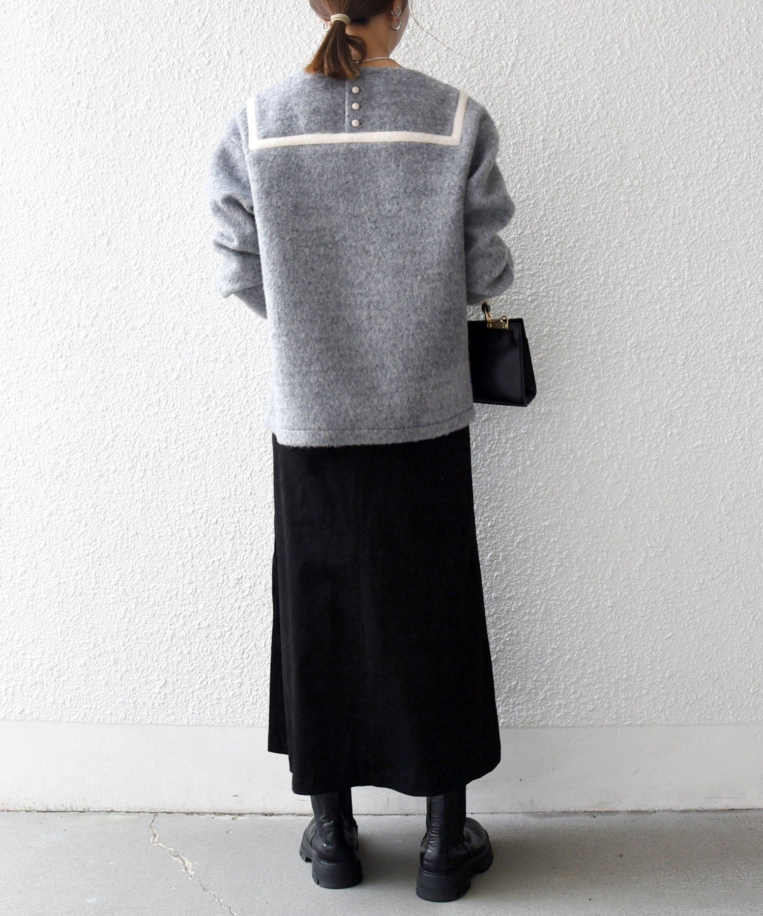 SHIPS｜SHIPS any: バイカラー セーラー デザイン プルオーバー