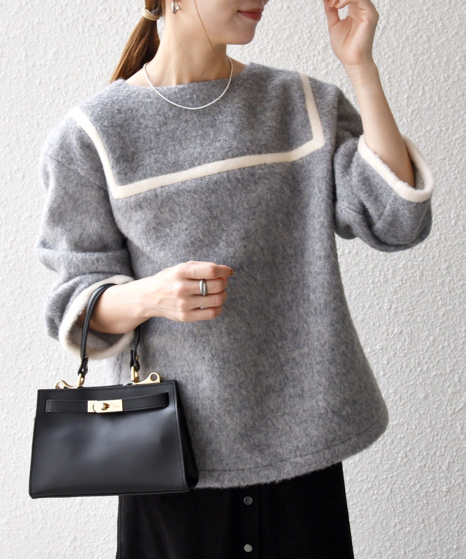 SHIPS｜SHIPS any: バイカラー セーラー デザイン プルオーバー