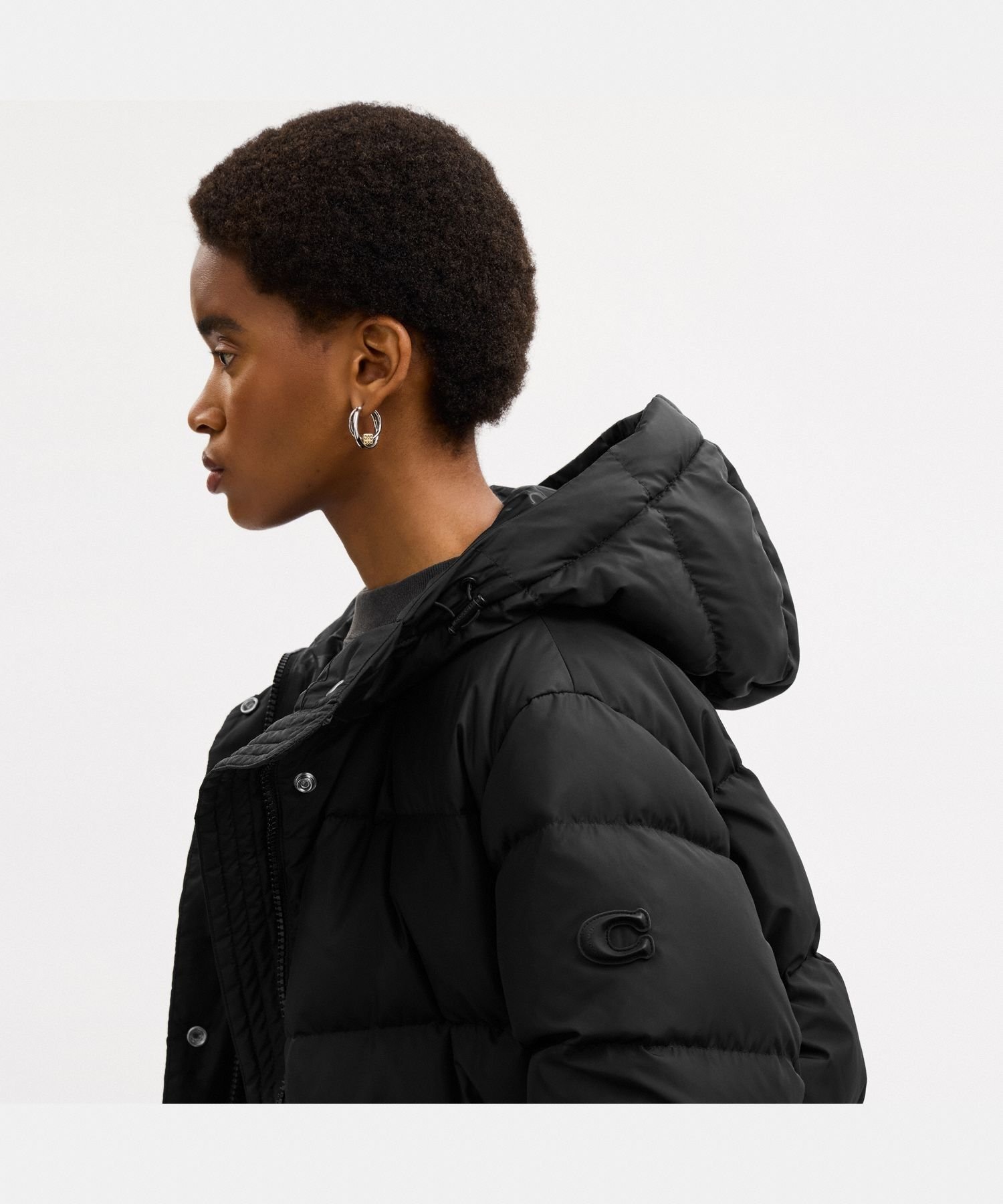 COACH OUTLET｜【公式】ミッド パッファー コート・シアリング