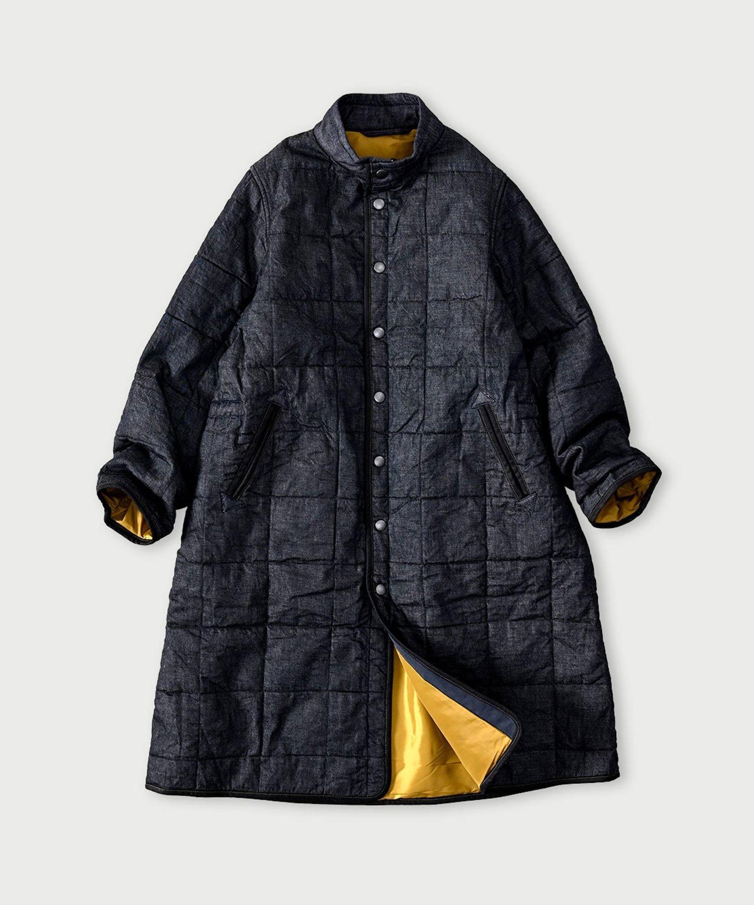 45R｜45プチデニムの908キルティングコート(濃) | Rakuten Fashion