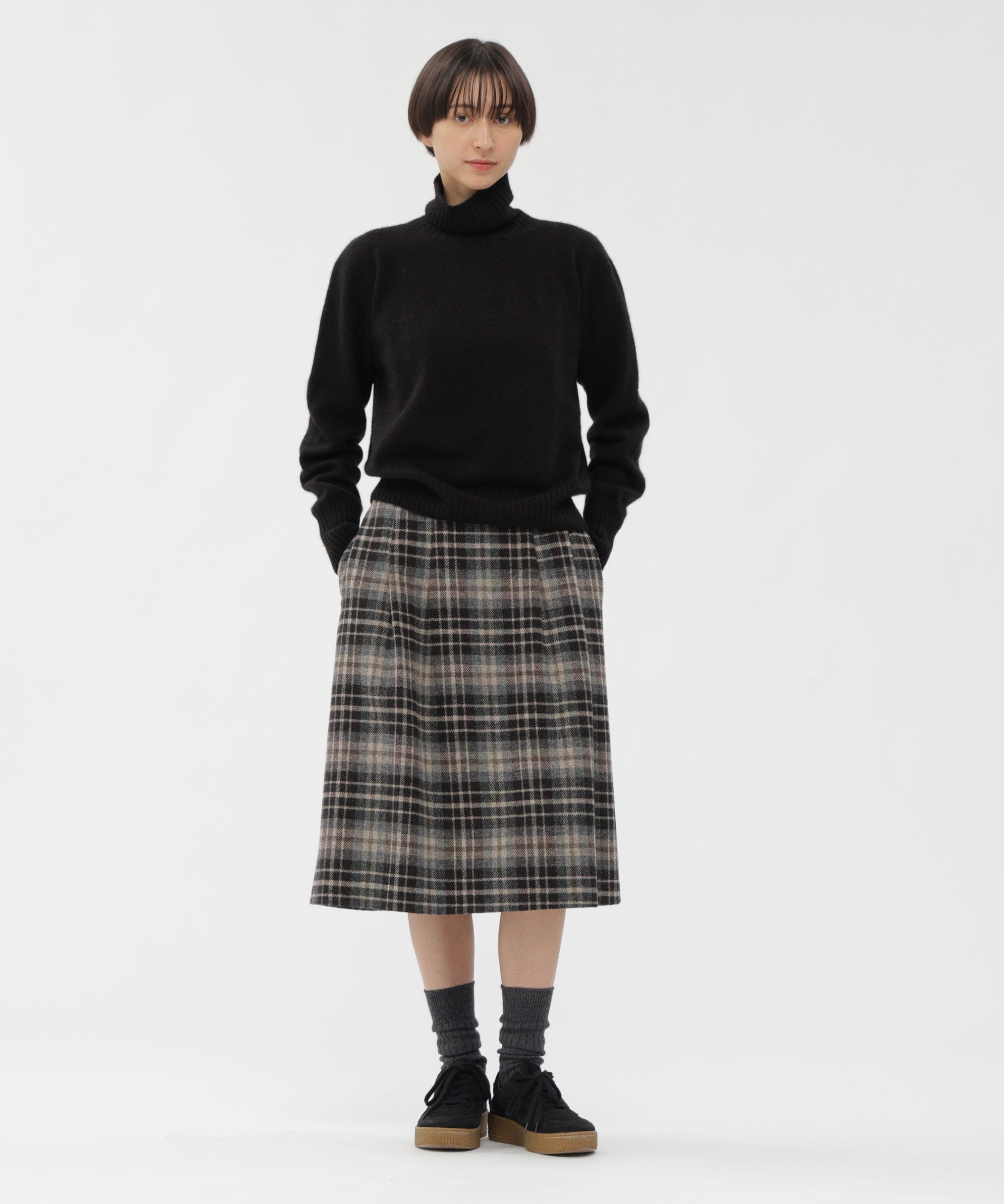 MARGARET HOWELL｜TWISTED CASHMERE WOOL KNITWEAR | Rakuten Fashion