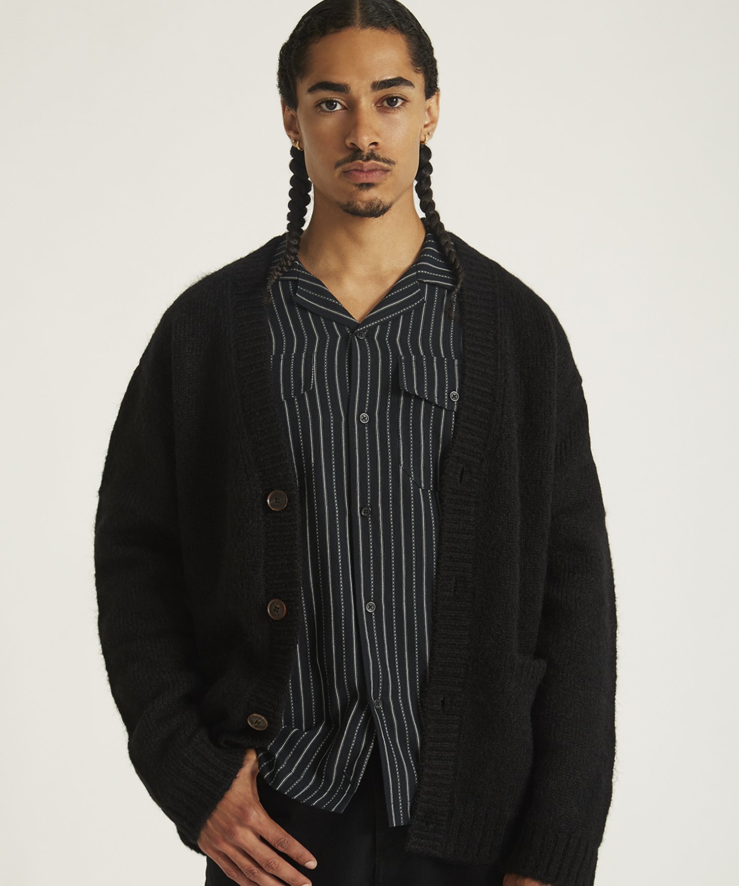 Saturdays NYC｜MICHAEL SHAGGY WOOL CARDIGAN | Rakuten Fashion(楽天