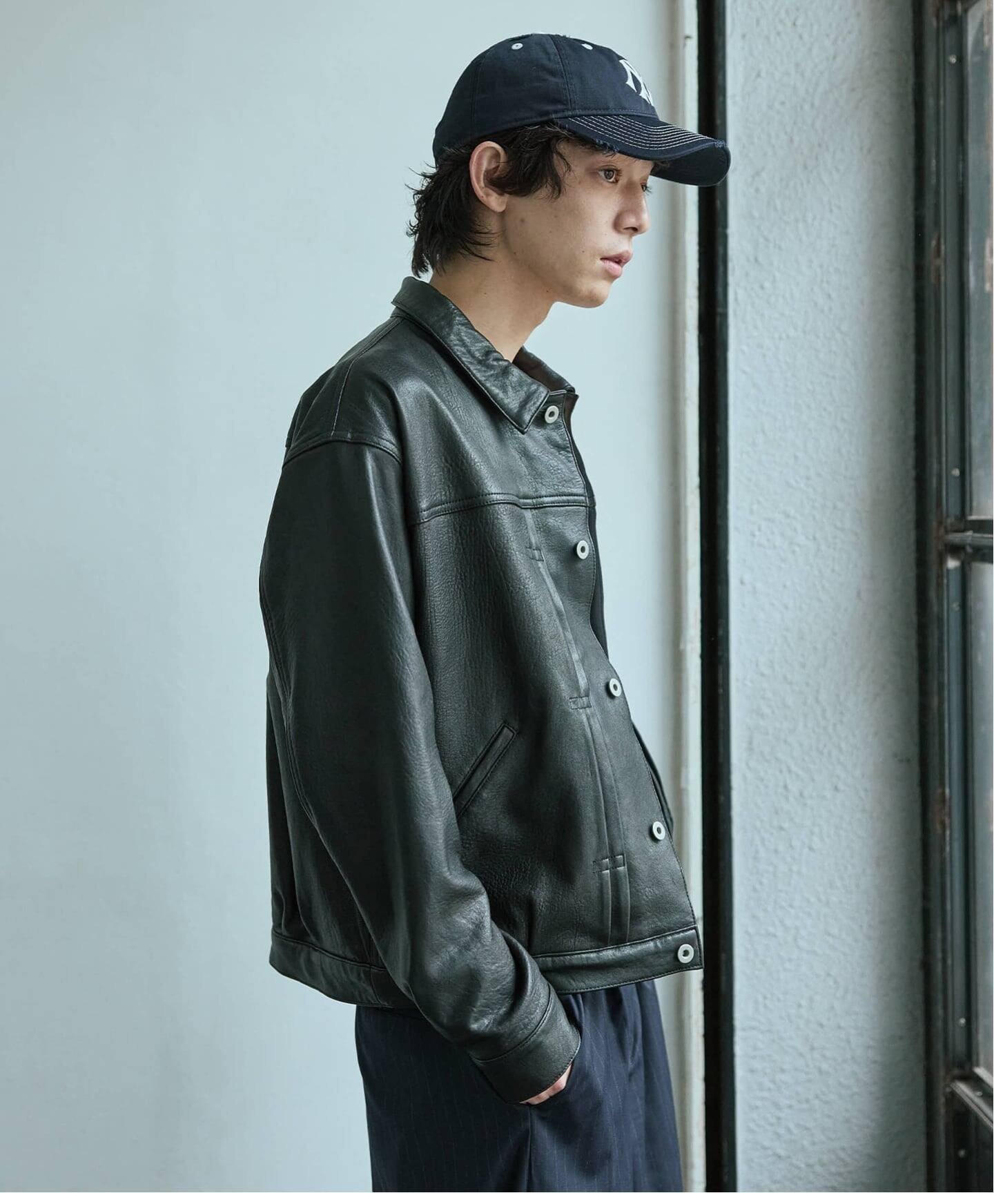 JOURNAL STANDARD｜ニュージーランド ラムレザー トラッカージャケット