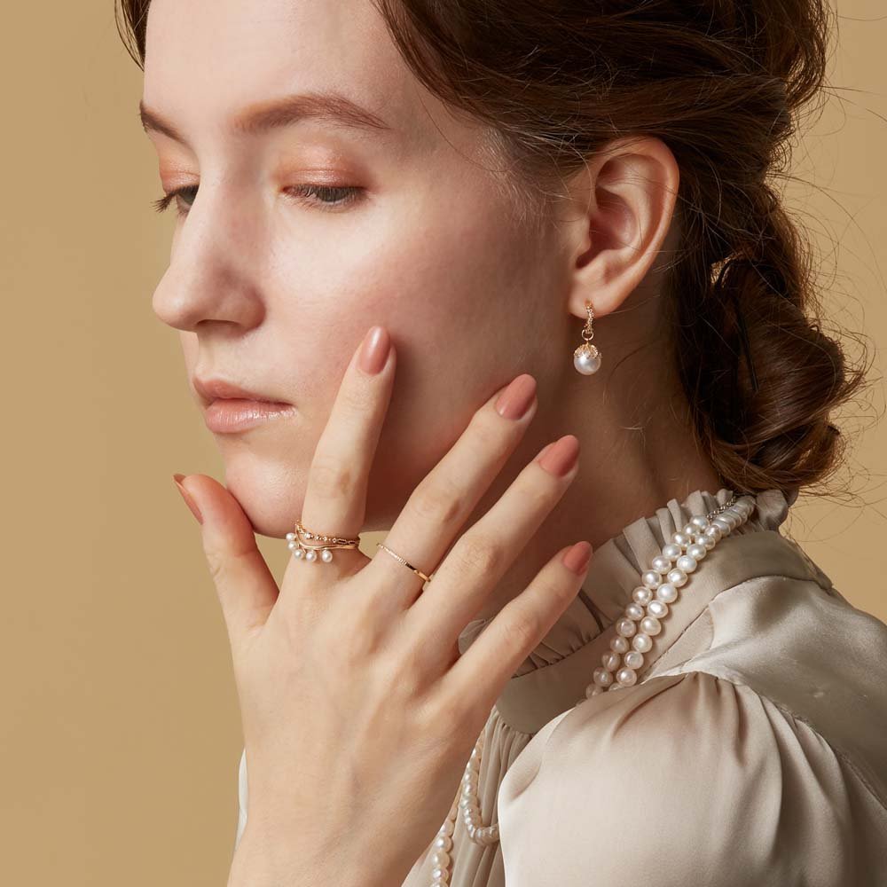 agete｜K18ハーフエタニティリング | Rakuten Fashion(楽天