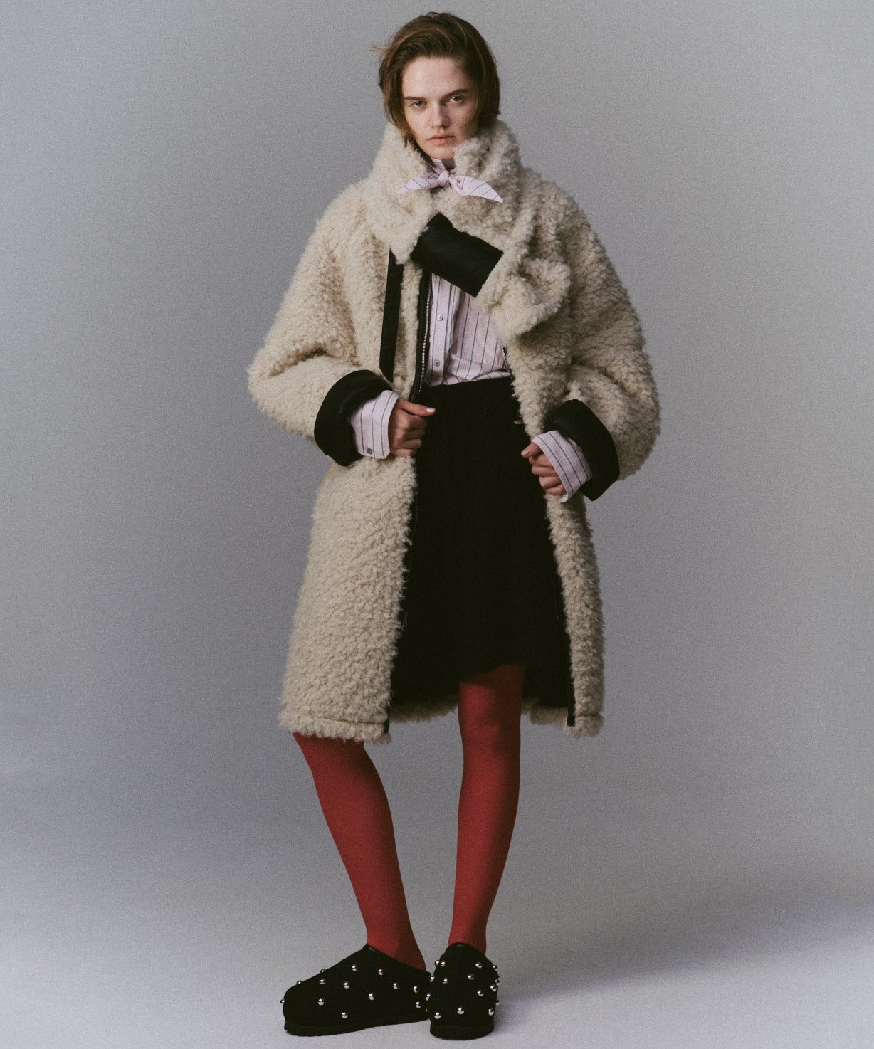 MAISON SPECIAL｜リバーシブルフェイクムートンコート | Rakuten