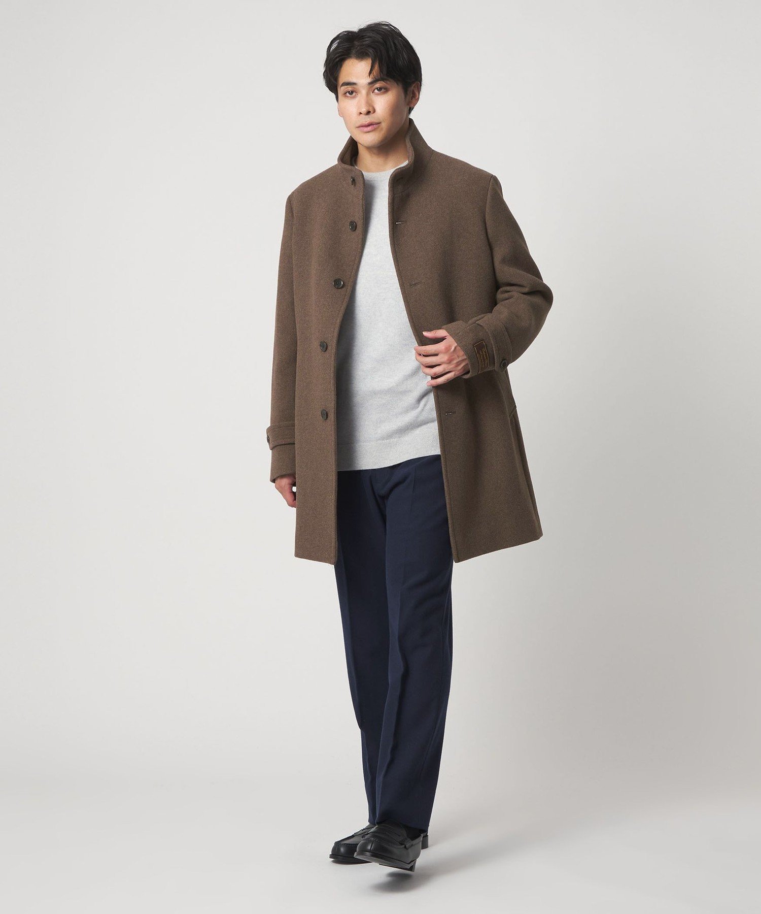 UNITED ARROWS LTD. OUTLET｜メルトン スタンドカラーコート<A DAY IN