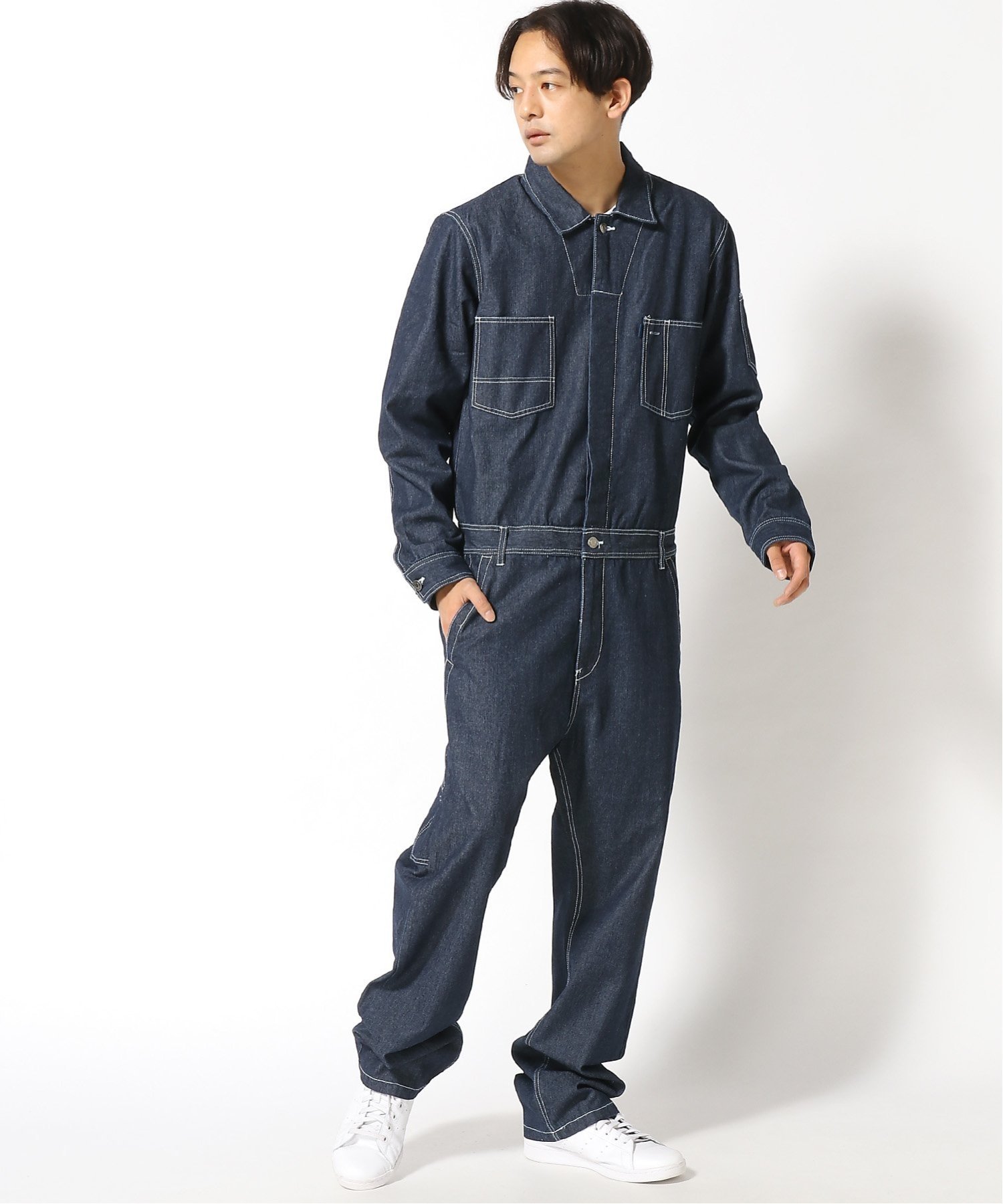 SITRY｜ツナギ メンズ ユニセックス オールインワン デニム ジャンプ