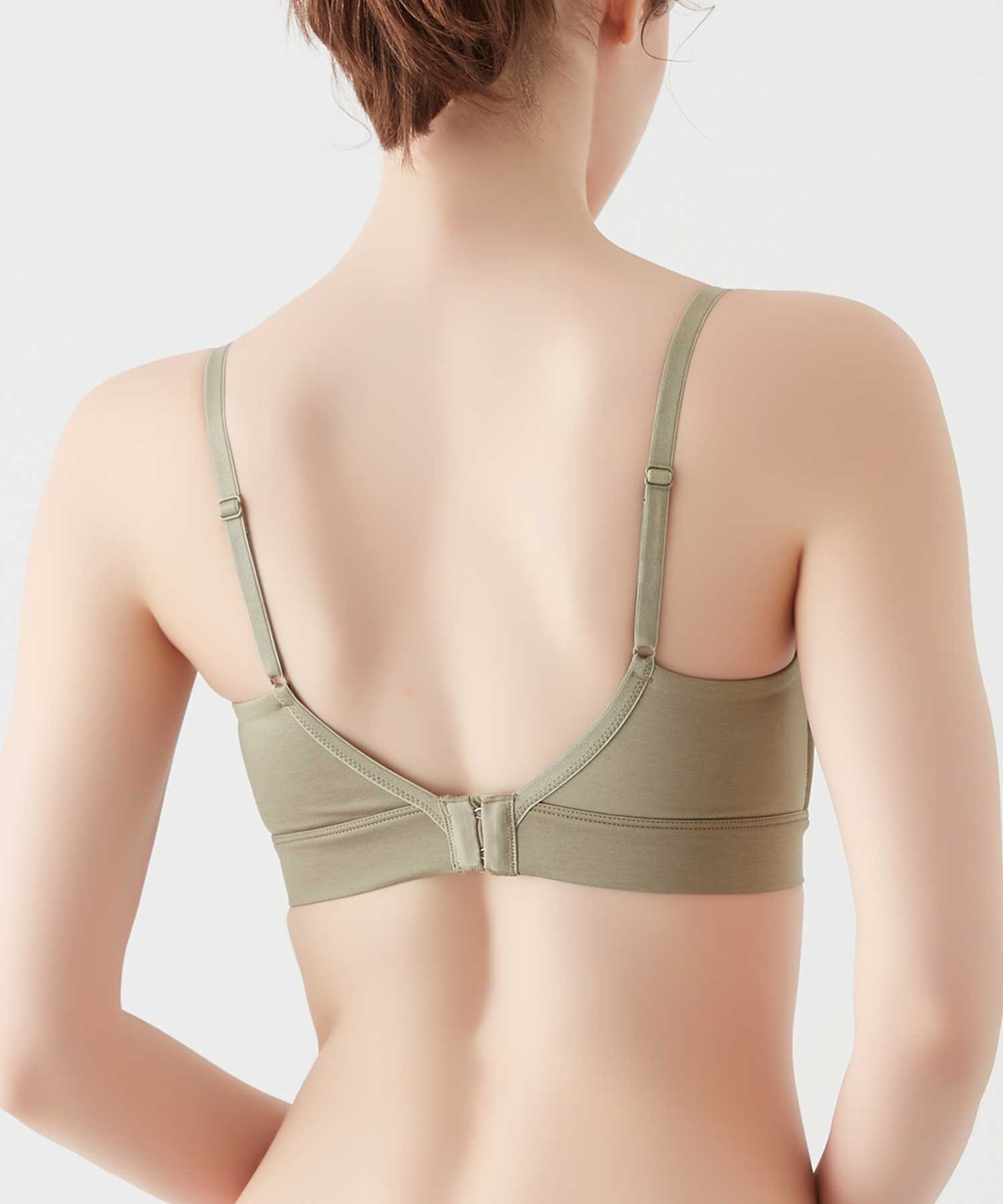 Galerie 1896 by GUNZE｜ノンワイヤーブラ【吸汗速乾】プッシュアップ