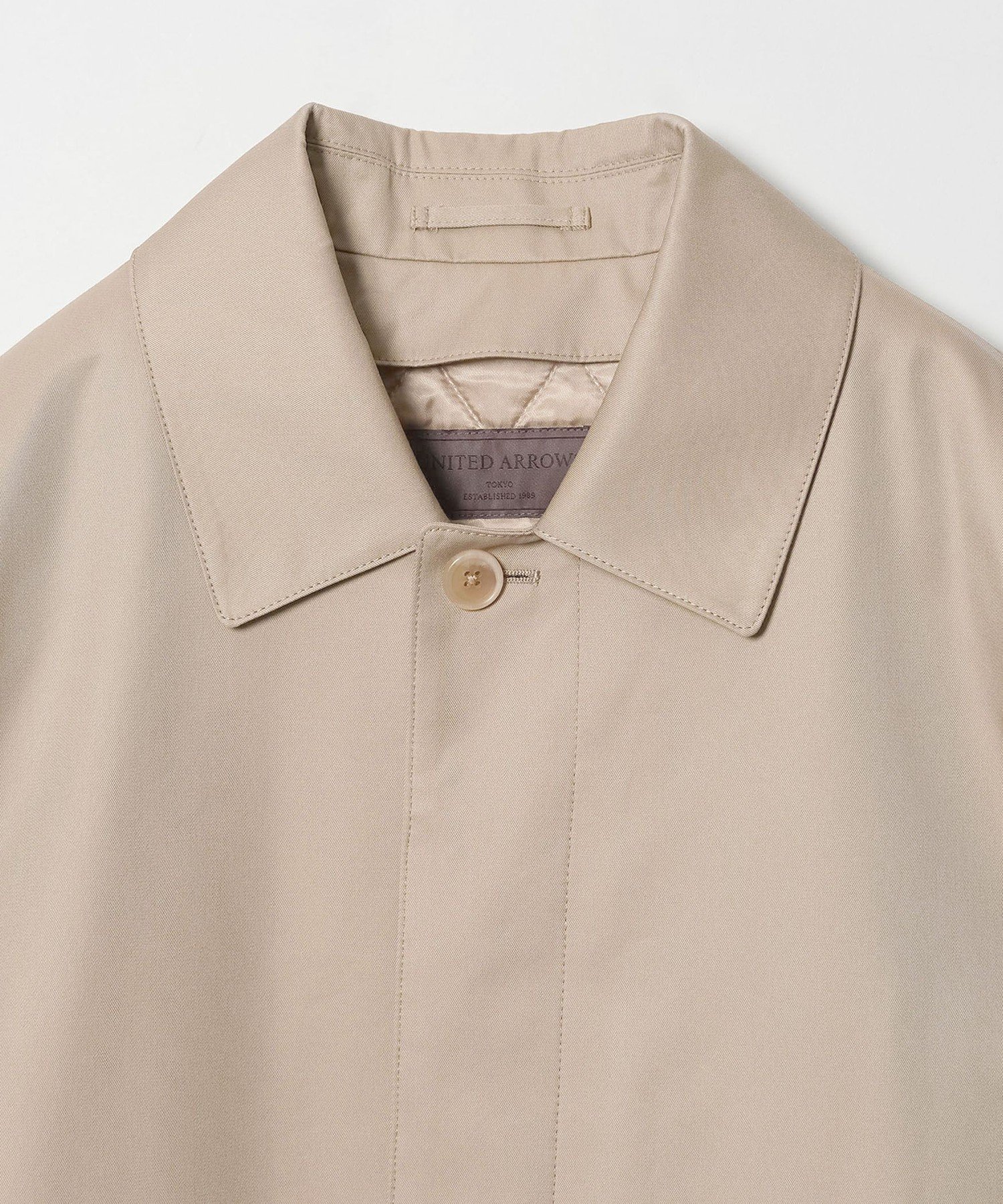 UNITED ARROWS｜ギャバジン ステンカラーコート 撥水 | Rakuten