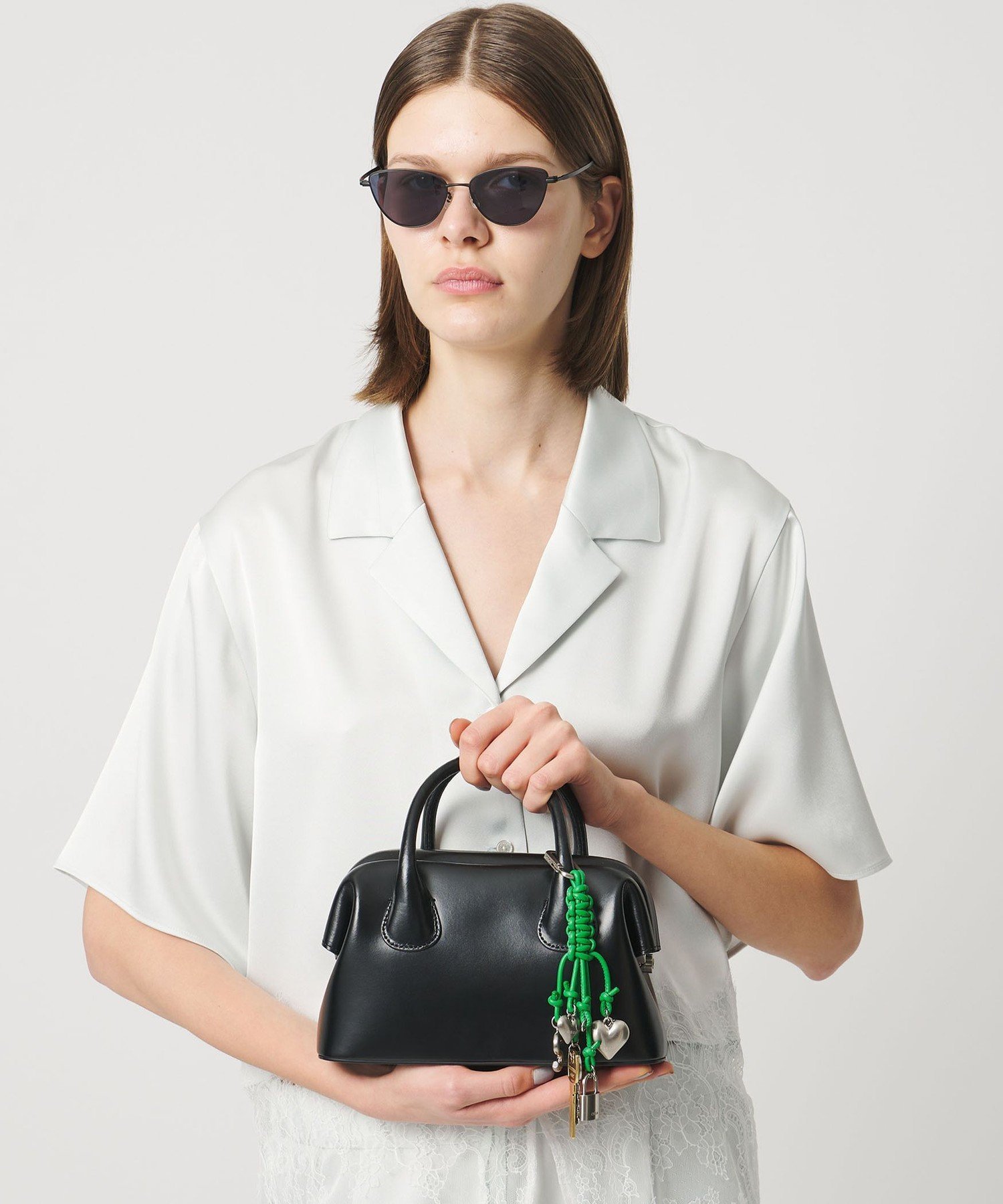 【別注】OSOI（オソイ）ロープキーリング ブラック 別注】＜OSOI＞ロープ キーリング（キーケース/キーアクセサリー