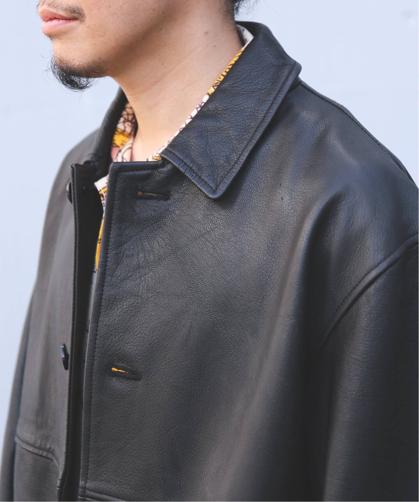 JOURNAL STANDARD｜ゴートレザー ウォッシュド カーコート | Rakuten