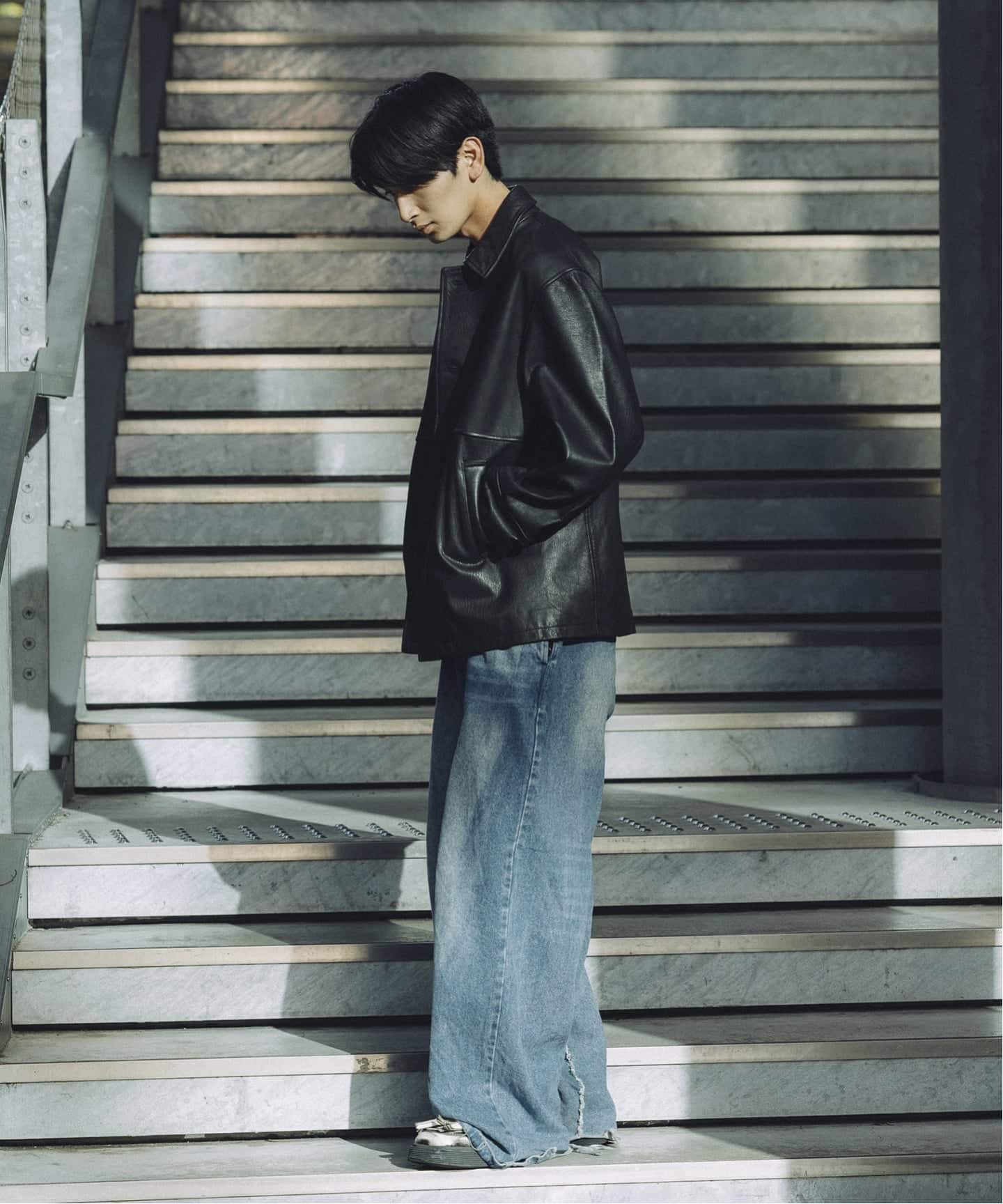 JOURNAL STANDARD｜ゴートレザー ウォッシュド カーコート | Rakuten