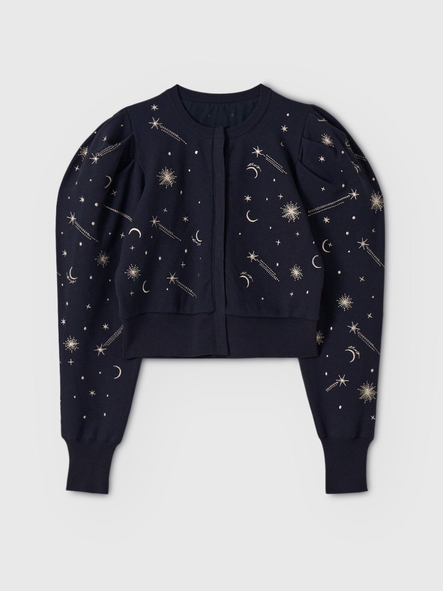 EIMY ISTOIRE｜スターエンブロイダリーニット | Rakuten Fashion(楽天