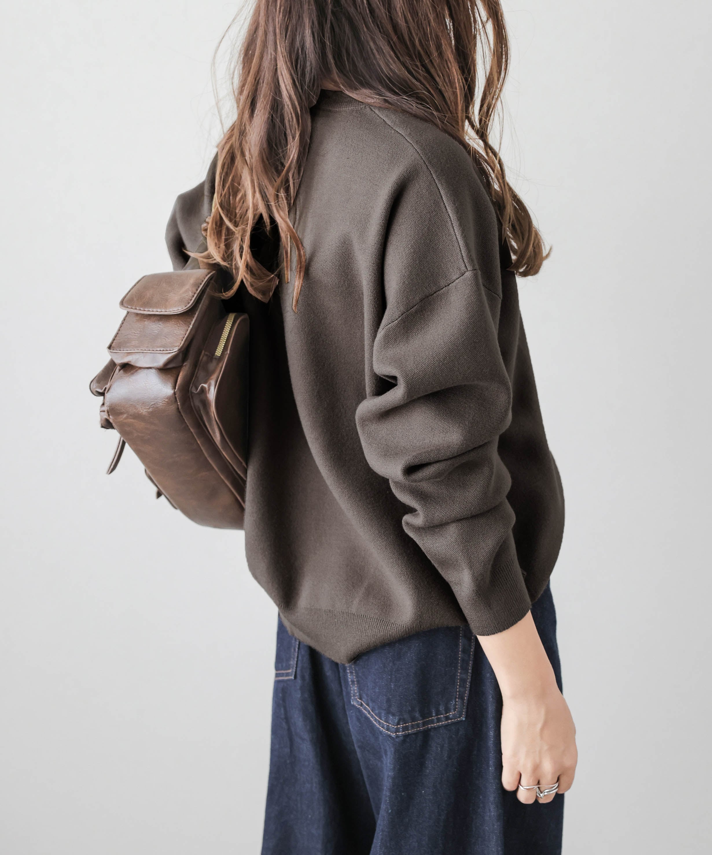 Lajour｜センタージップアップニットトップス | Rakuten Fashion(楽天