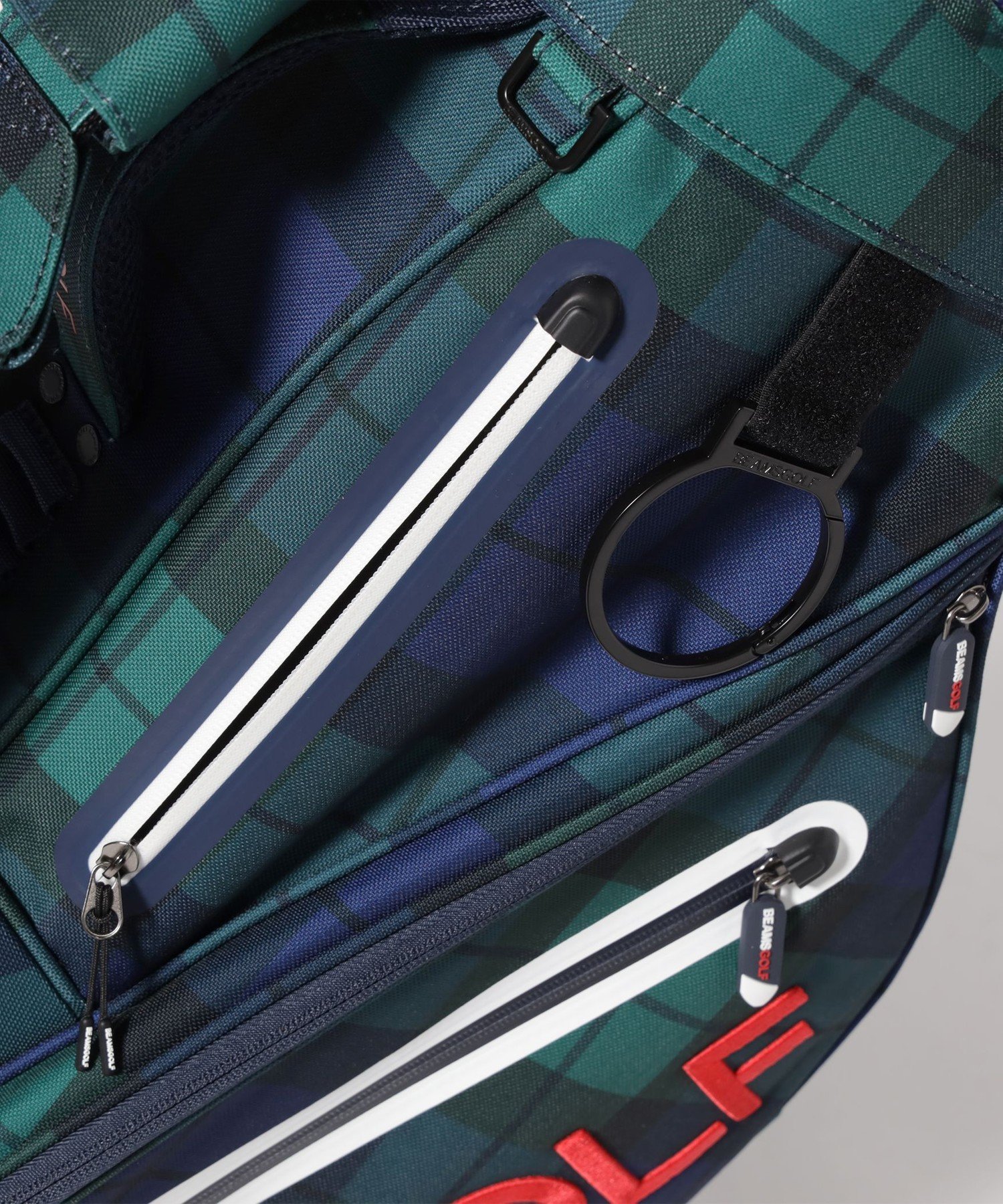 BEAMS GOLF｜ブラックウォッチ スタンド キャディバッグ | Rakuten