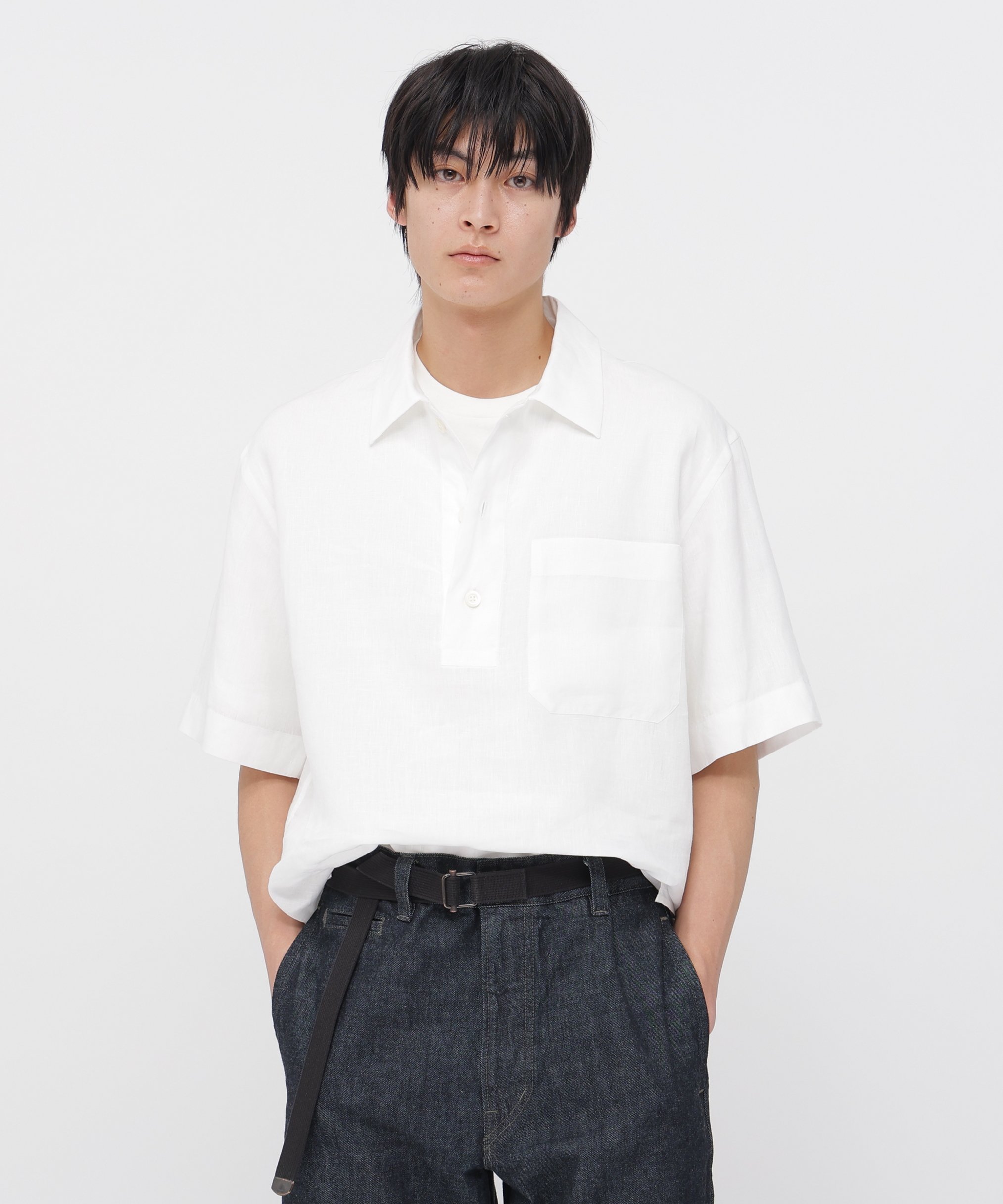 MARGARET HOWELL｜SHIRTING LINEN SHIRT | Rakuten Fashion(楽天