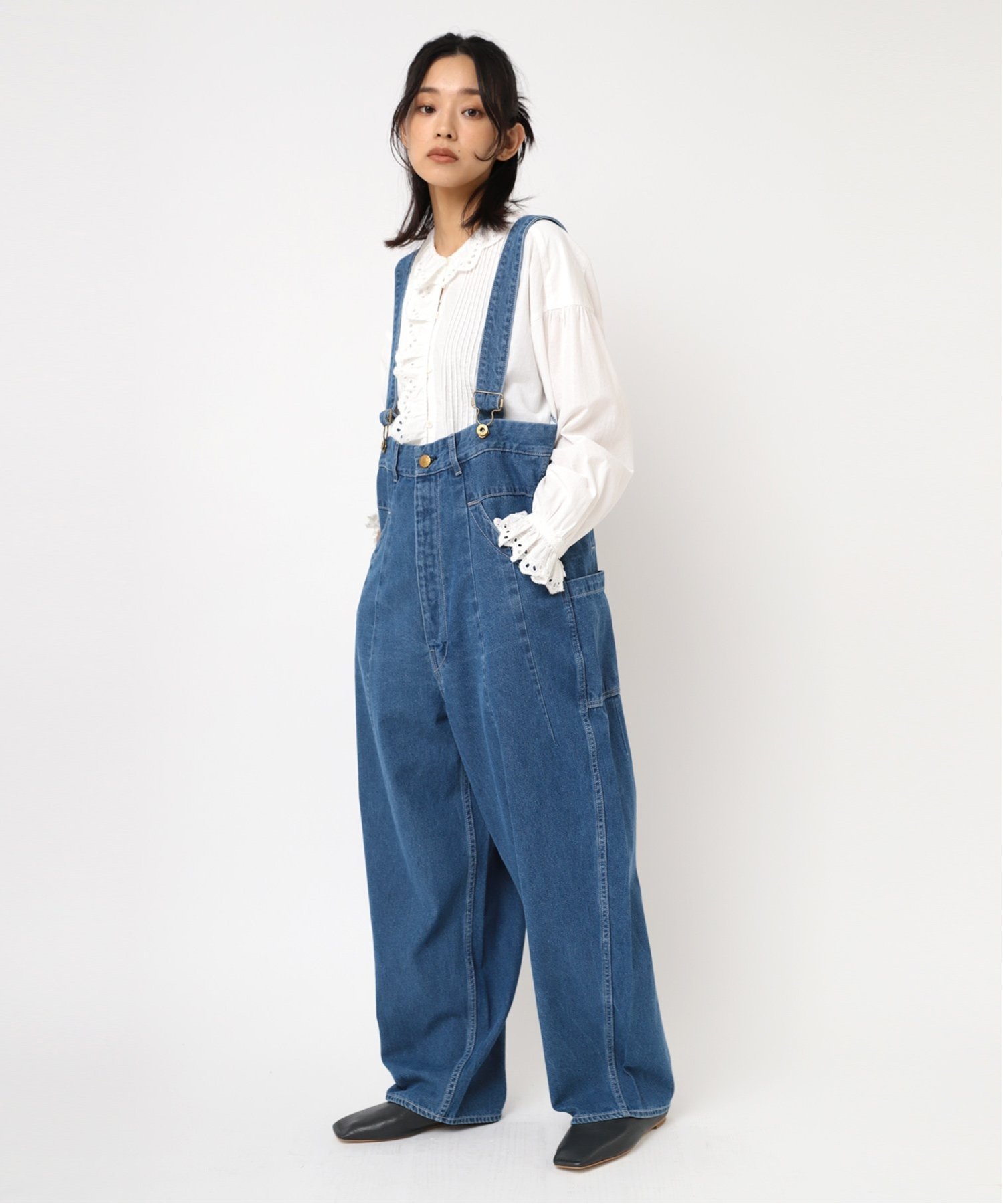 RNA-N｜O0733 PJ'Sフレンチワークサスペンダーパンツ URCH RNA