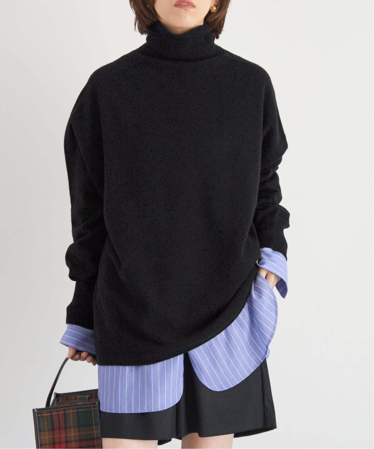 IENA｜Fineニュージーウール ハイネックプルオーバー | Rakuten