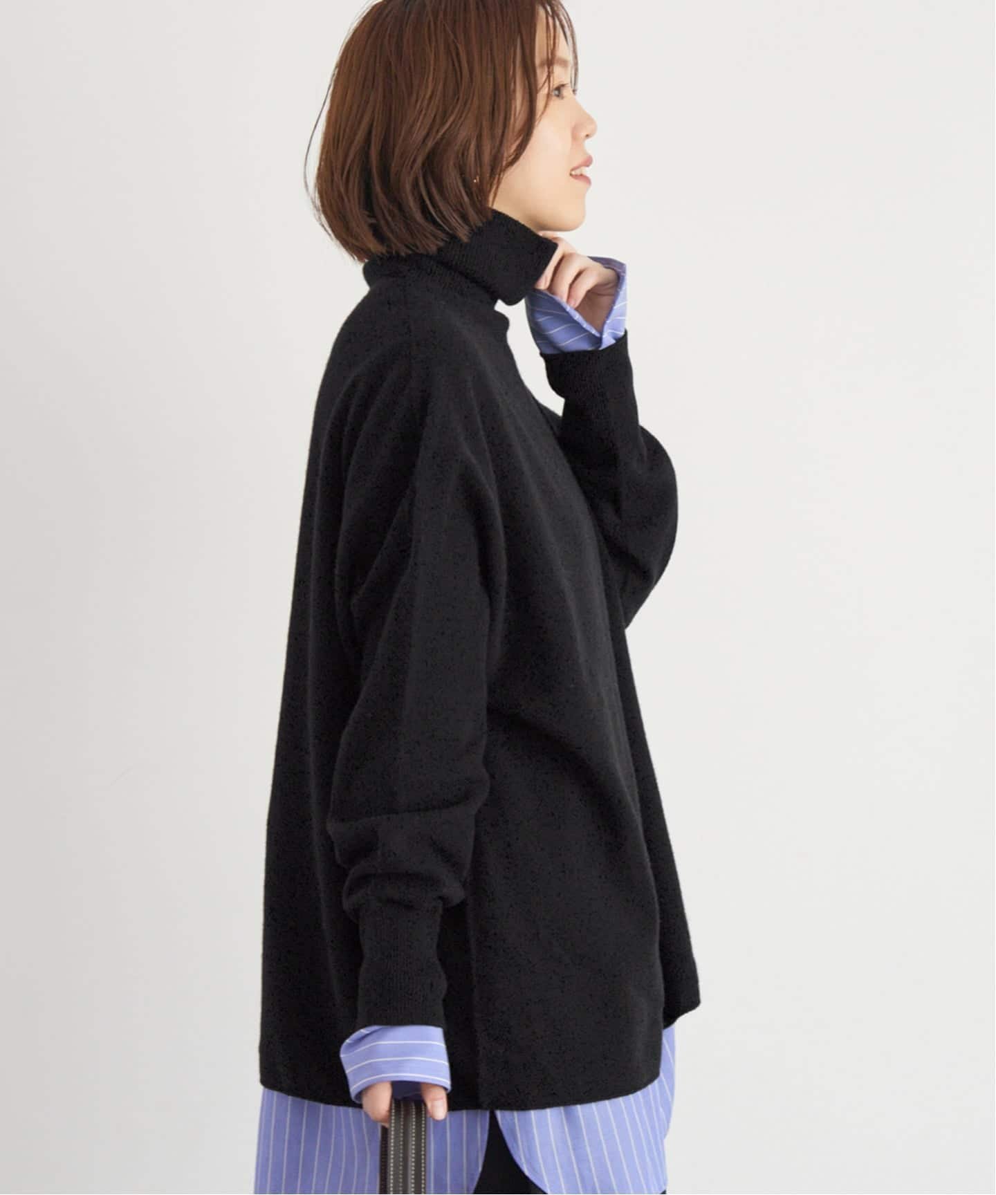 IENA｜Fineニュージーウール ハイネックプルオーバー | Rakuten