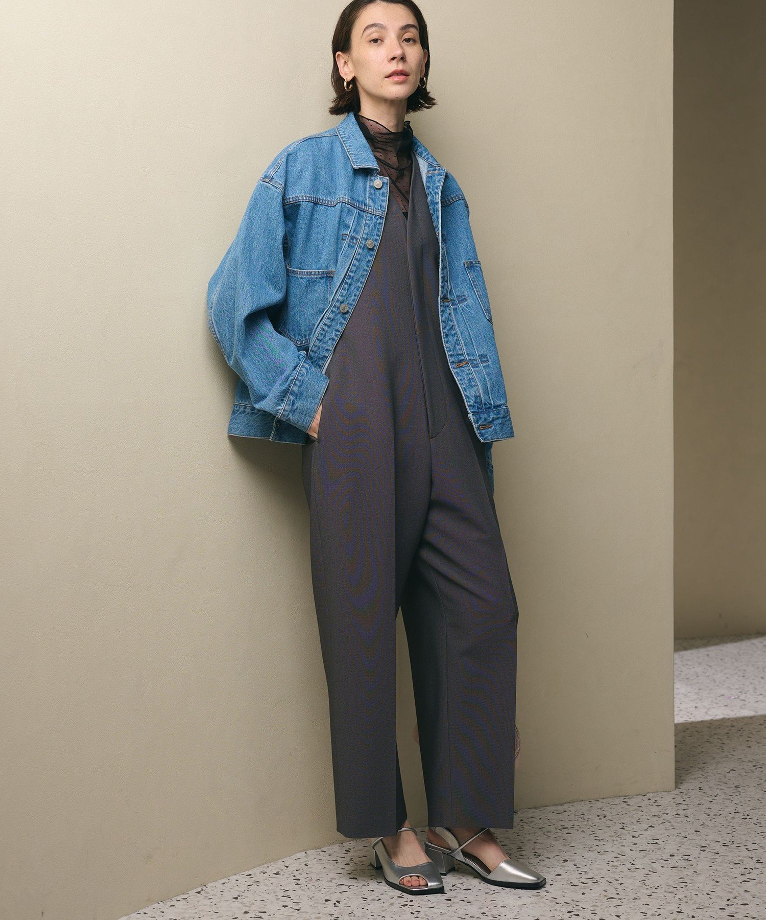 BEAUTY&YOUTH UNITED ARROWS｜Vネックオールインワン | Rakuten