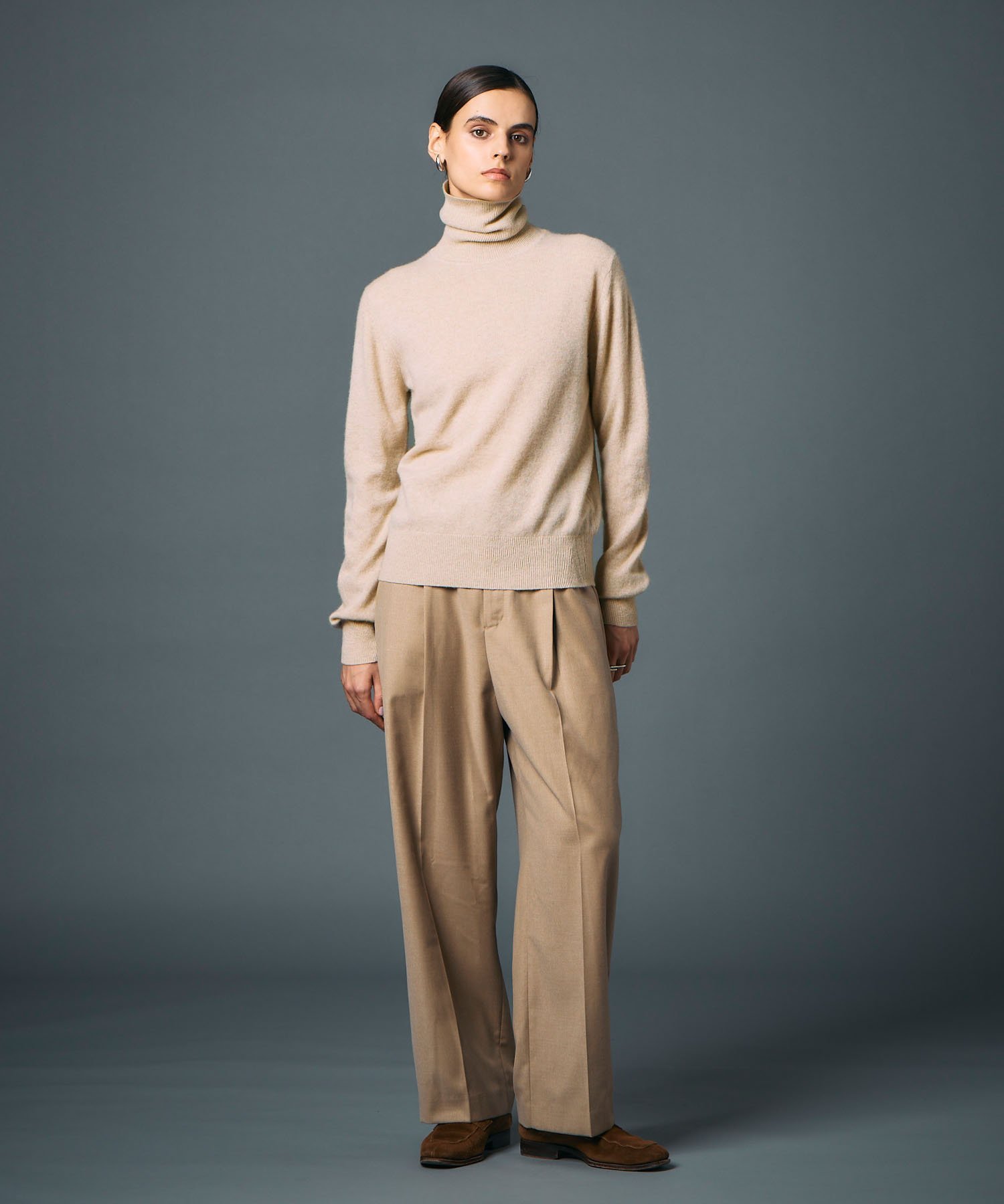 N.O.R.C｜【CASHMERE100%】カシミヤタートルネックニット | Rakuten