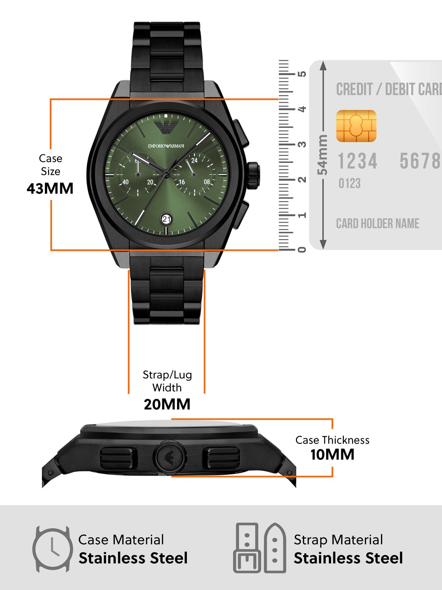WATCH STATION INTERNATIONAL｜エンポリオ・アルマーニ 腕時計 メンズ
