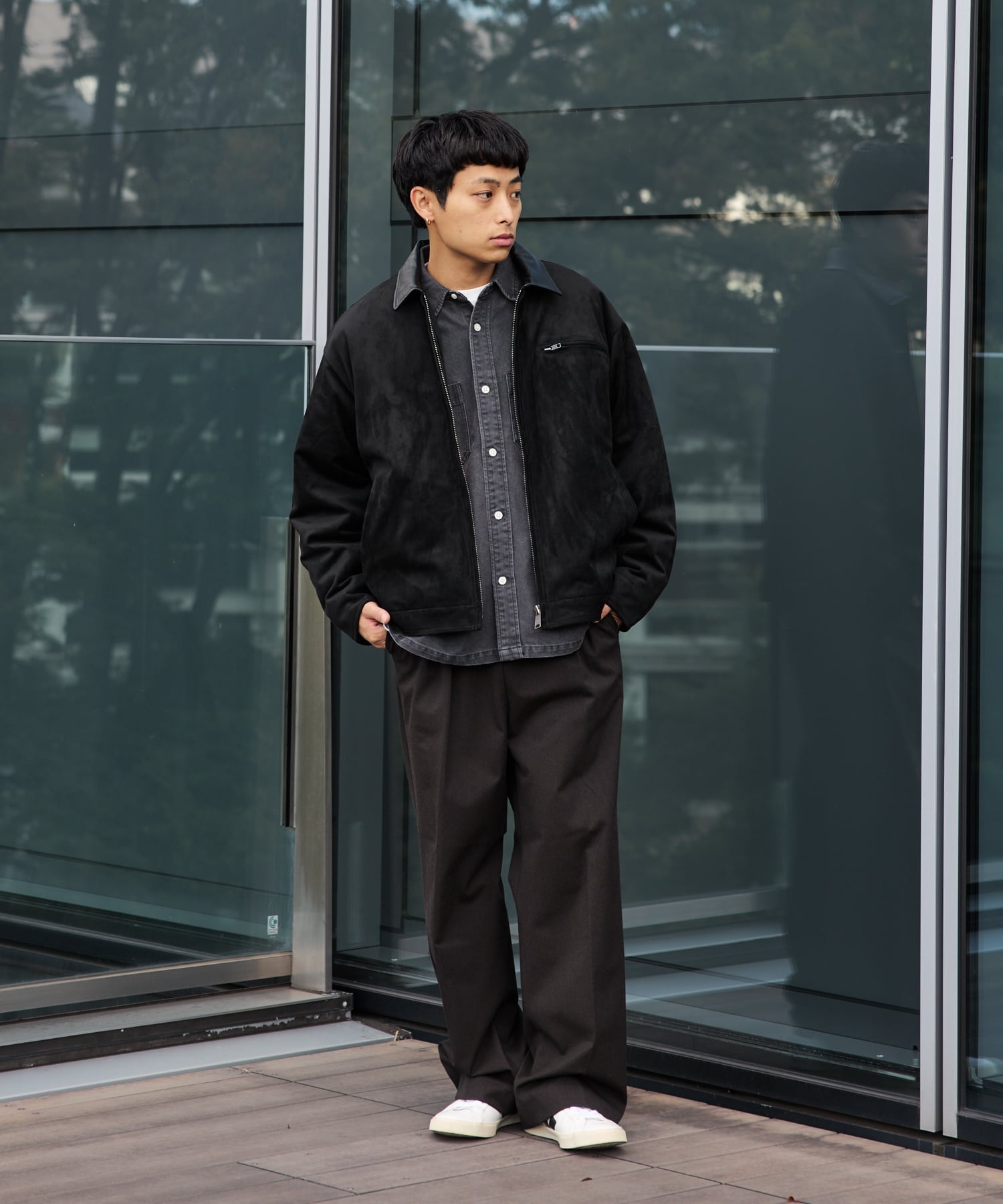 BEAMS HEART｜【追加生産決定！】フェイクスエード ショート ブルゾン