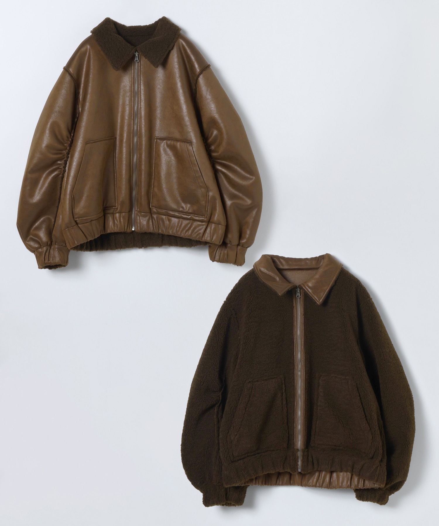 JEANASIS｜リバーシブルモンスターブルゾン【見た目以上の軽さ