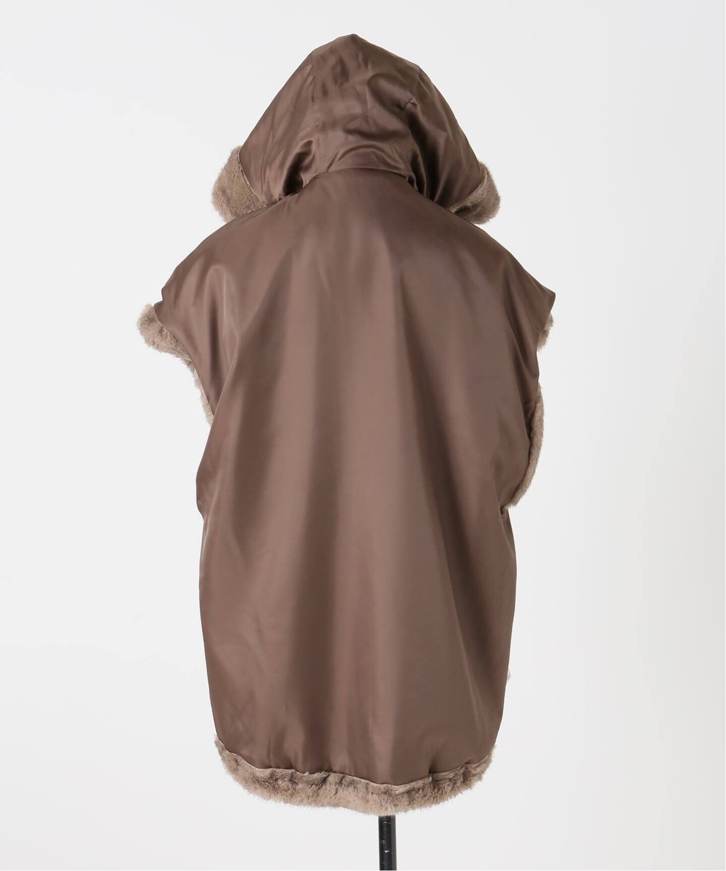 B.C STOCK｜《追加》【WEB+一部店舗限定】手洗い可 / フード付きミンク