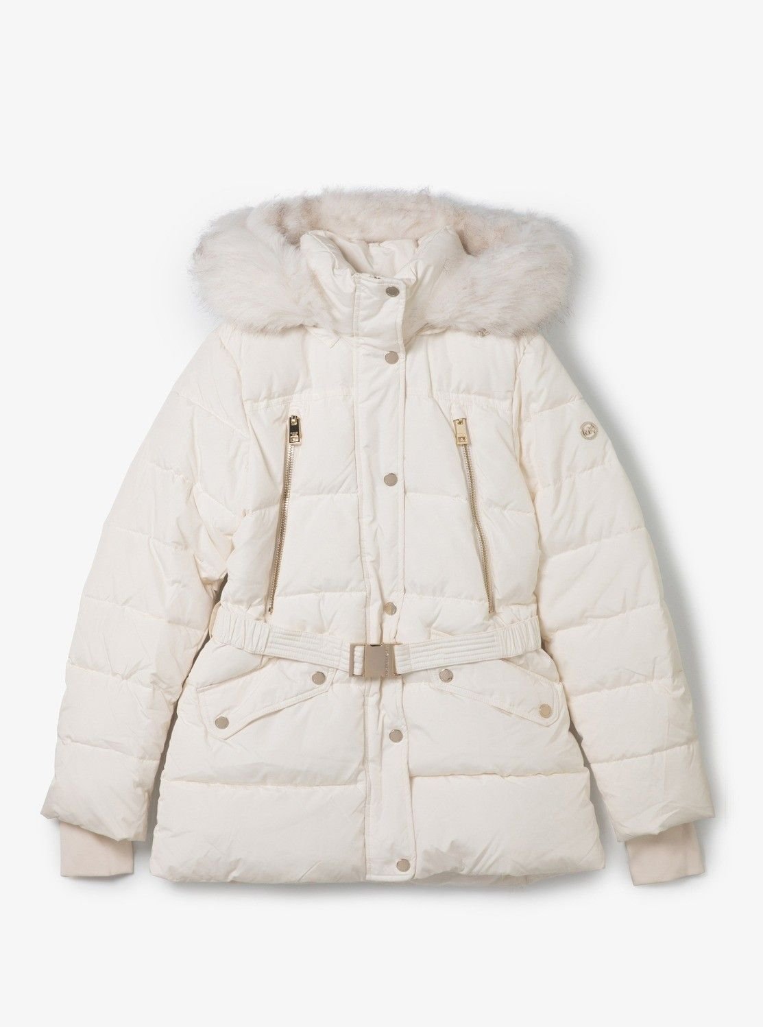 MICHAEL KORS｜ベルテッド フォーファー キルティング パファー