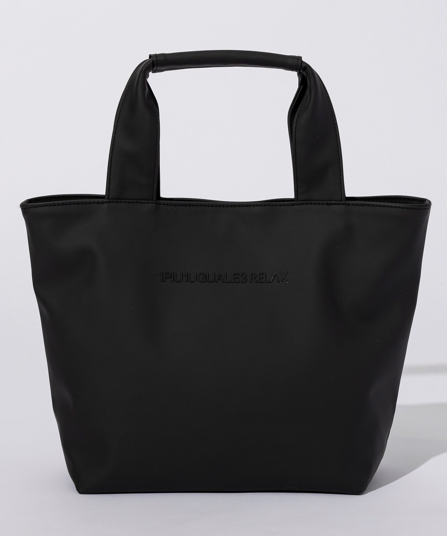 SHIFFON｜1PIU1UGUALE3 RELAX シンセティックレザーミニトートバッグ