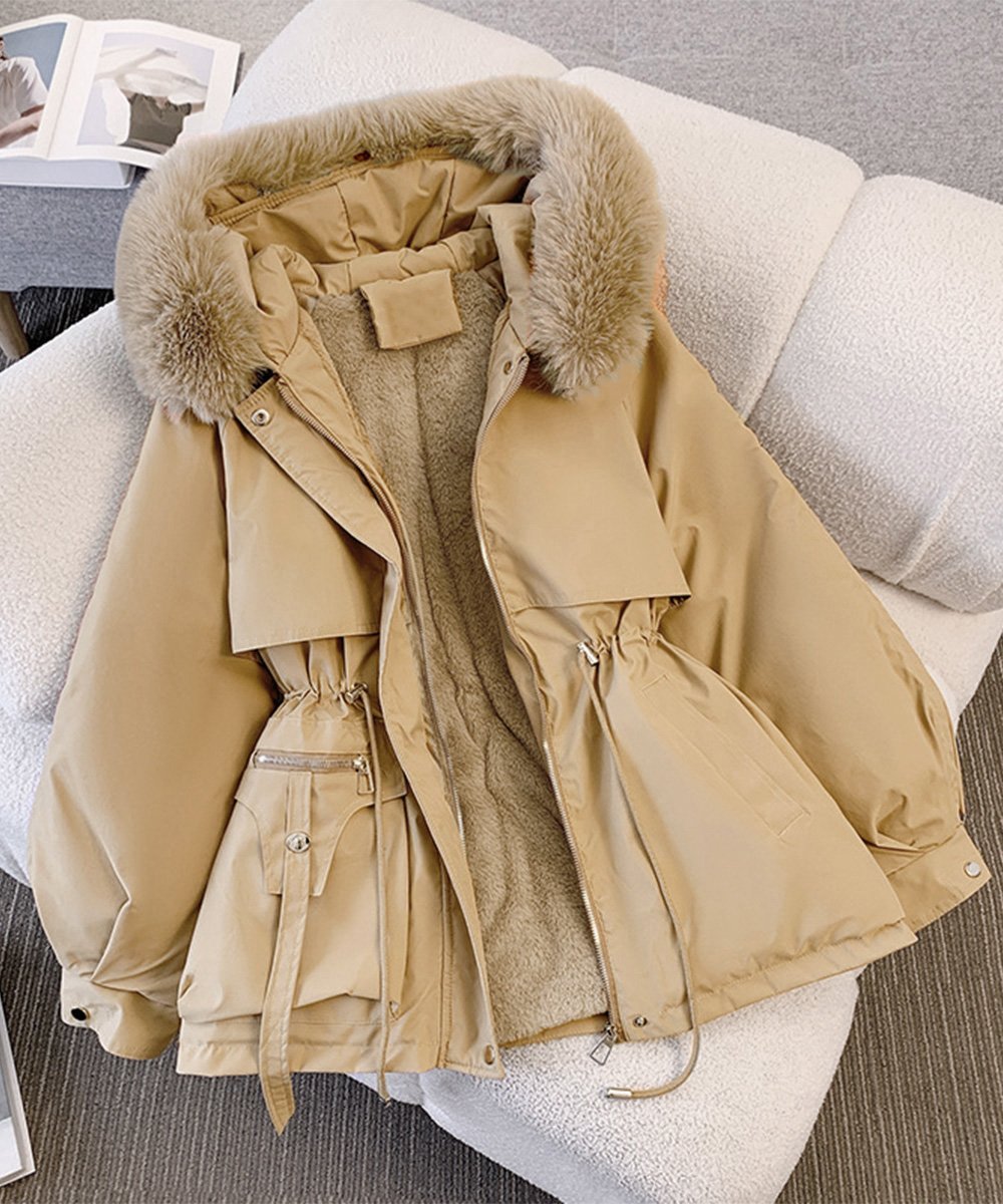 miniministore｜ファーフード付きモッズコートレディース冬 | Rakuten